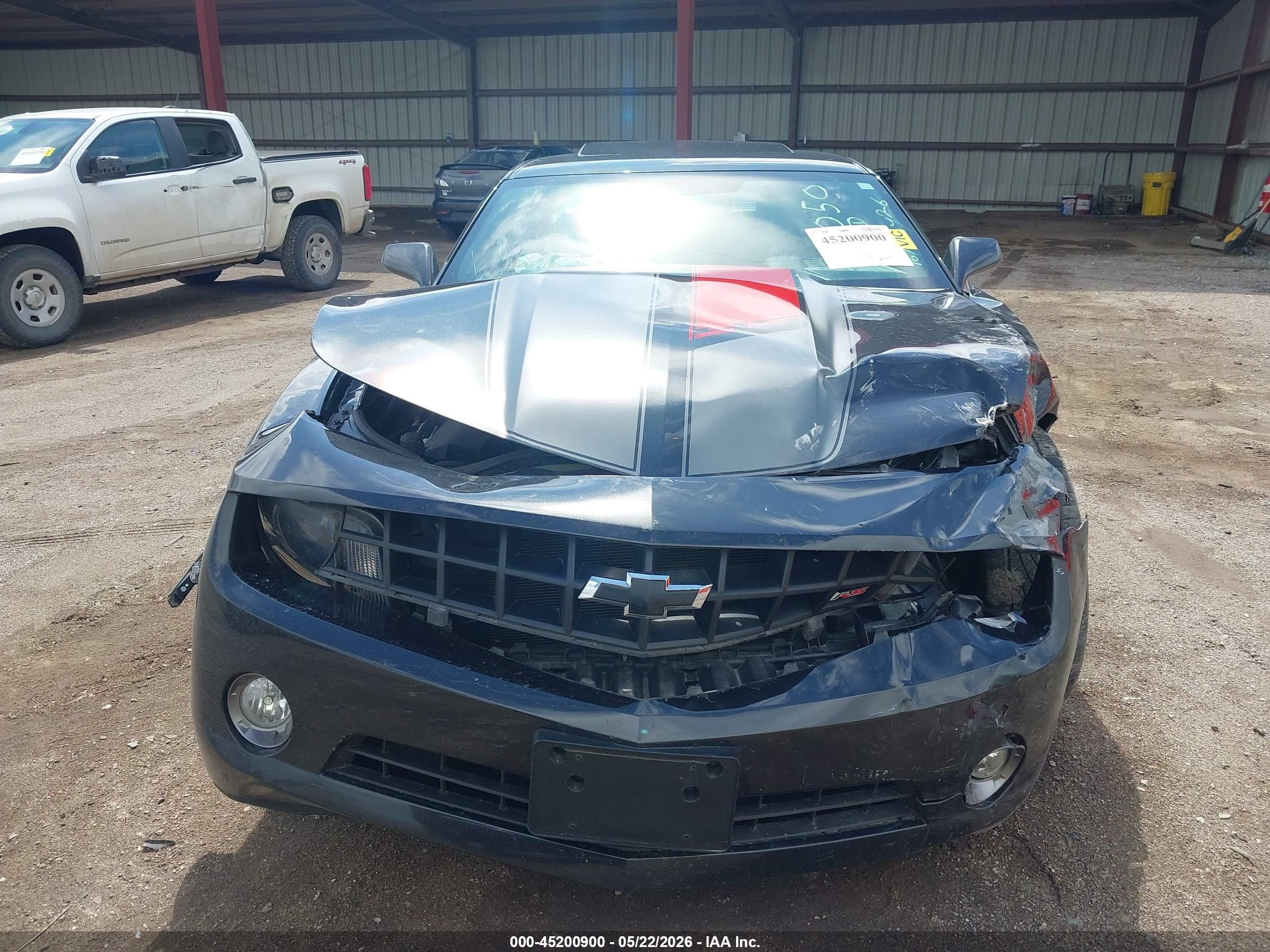2012 Chevrolet Camaro 2lt Black vin: 2G1FC1E38C9158213