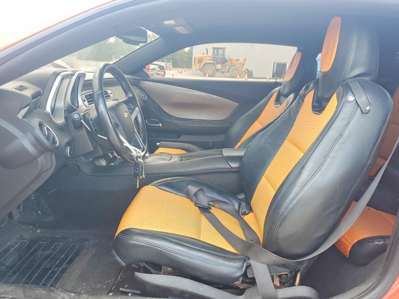 2012 Chevrolet Camaro Lt Orange vin: 2G1FC1E38C9191566