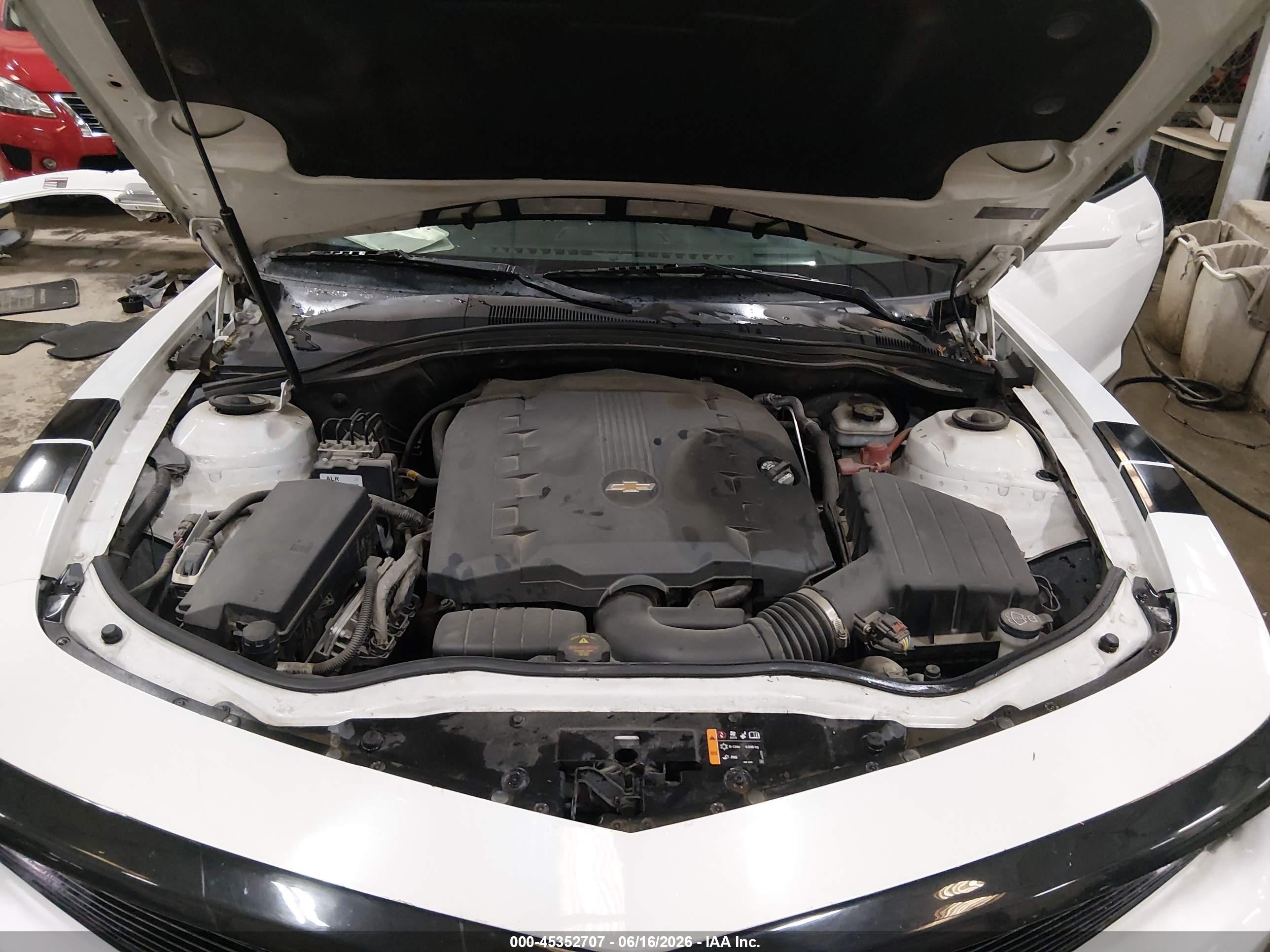 2013 Chevrolet Camaro 2lt Белый vin: 2G1FC1E38D9121745