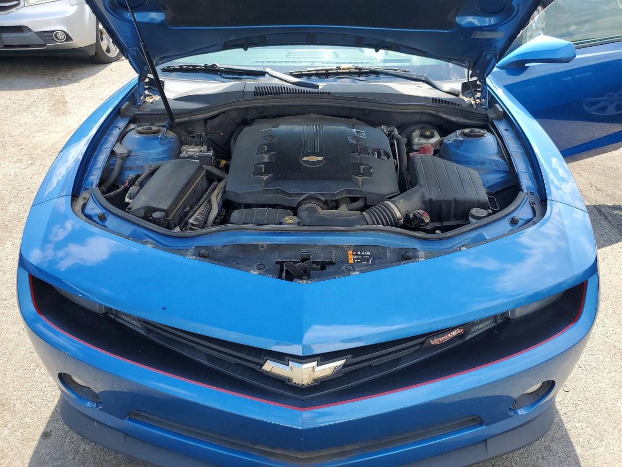 2013 Chevrolet Camaro Lt Blue vin: 2G1FC1E38D9232344
