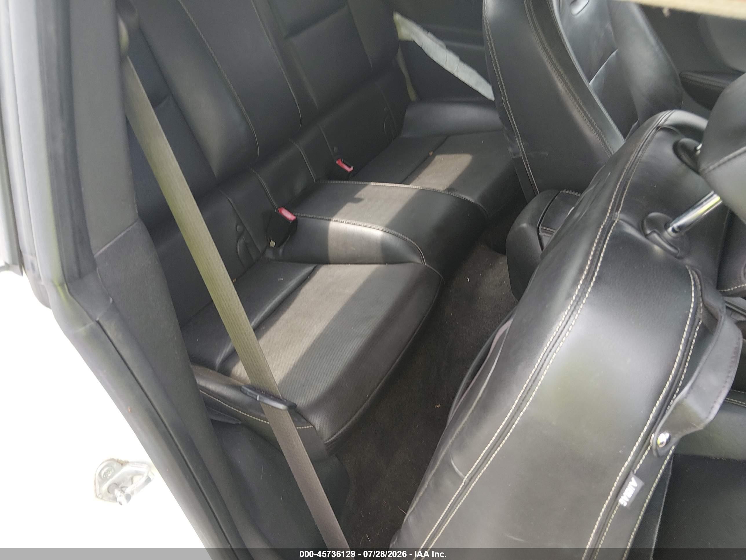 2014 Chevrolet Camaro 2lt Белый vin: 2G1FC1E38E9266883