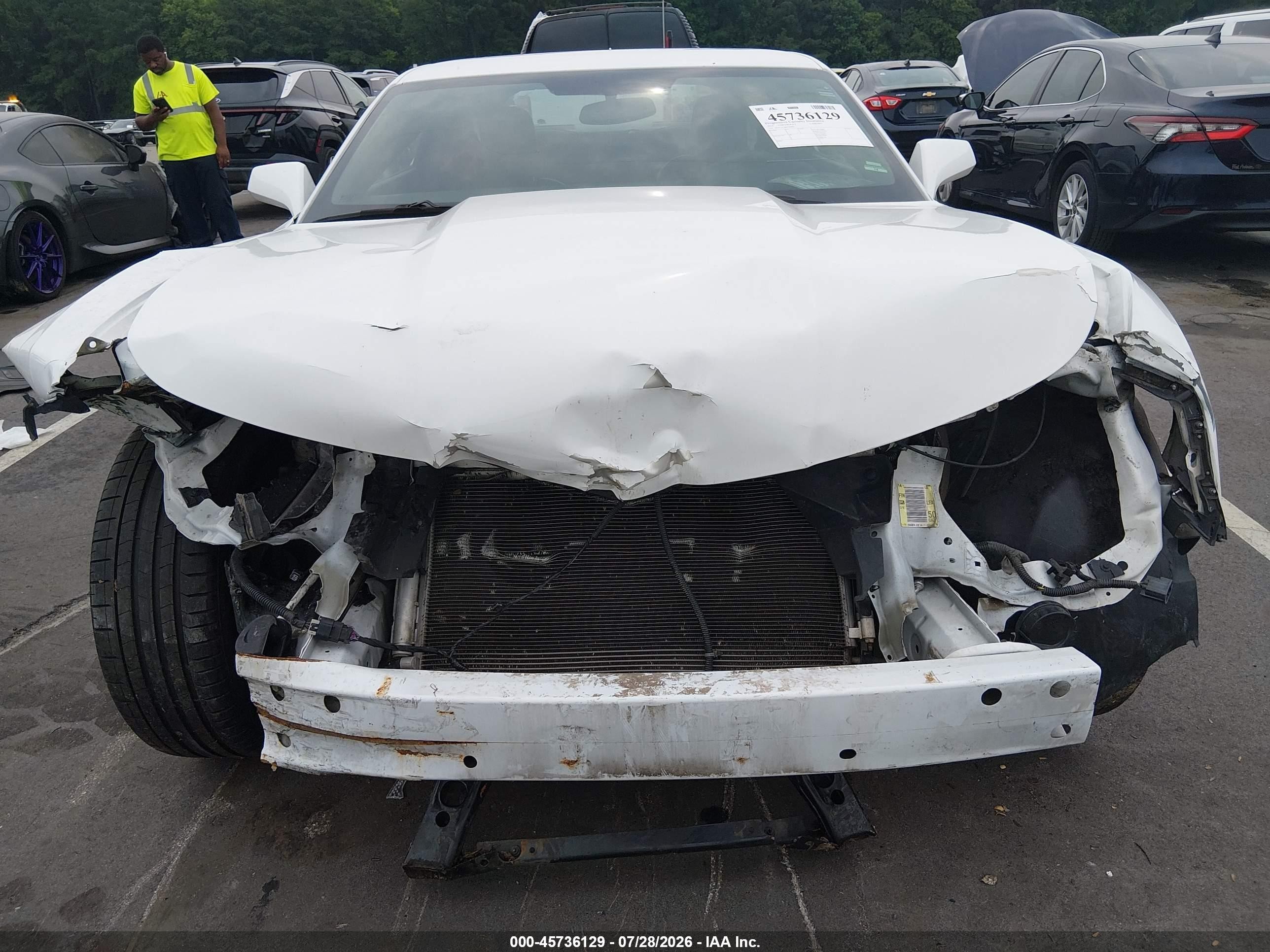 2014 Chevrolet Camaro 2lt Белый vin: 2G1FC1E38E9266883