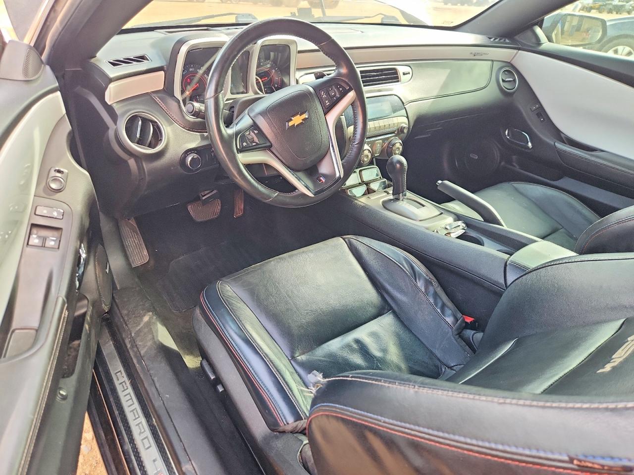 2012 Chevrolet Camaro Lt Black vin: 2G1FC1E39C9116973