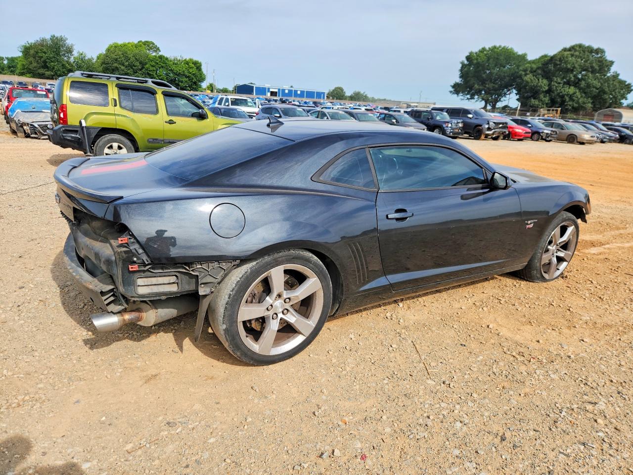 2012 Chevrolet Camaro Lt Black vin: 2G1FC1E39C9116973