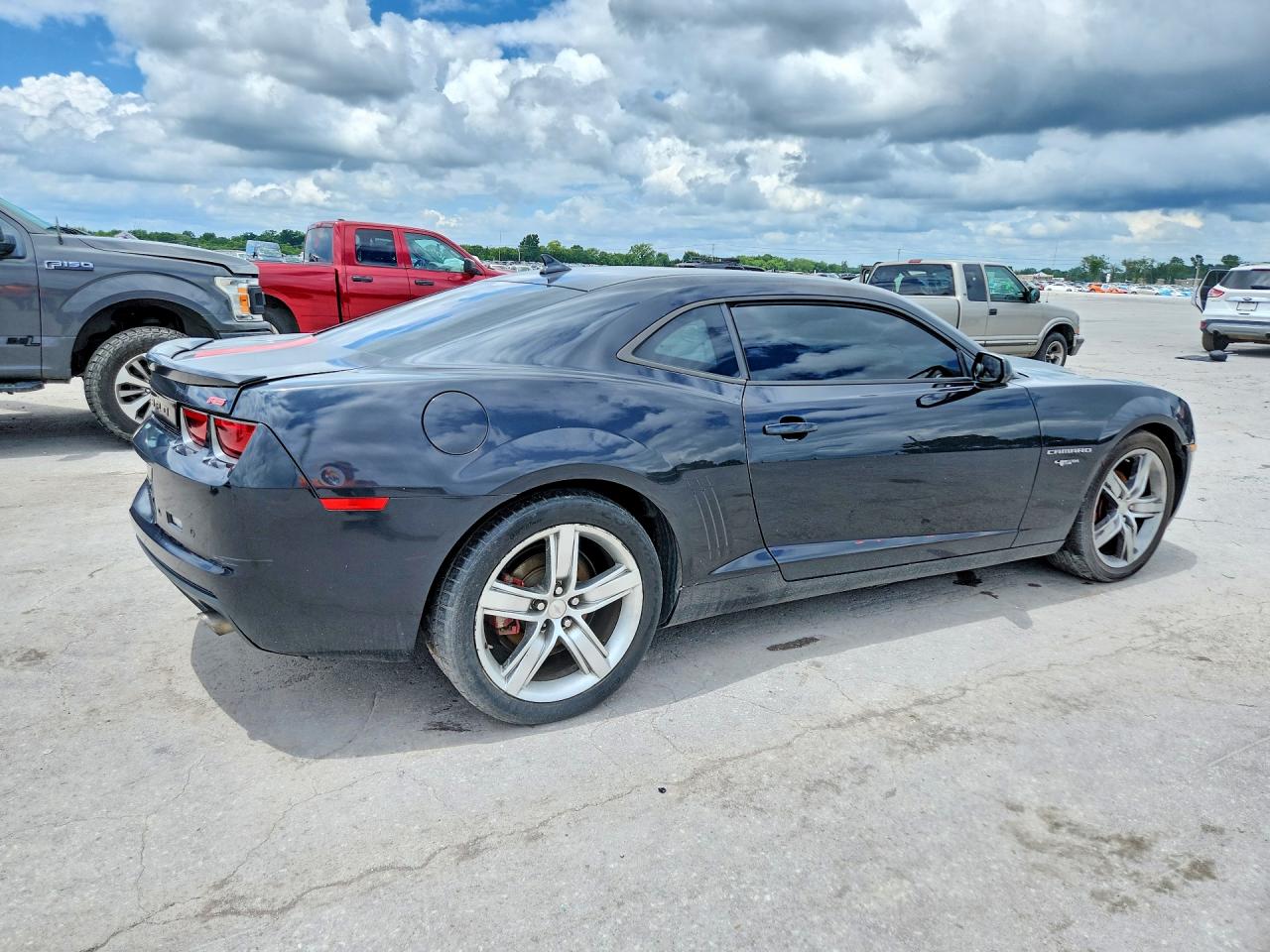 2012 Chevrolet Camaro Lt Black vin: 2G1FC1E39C9121624