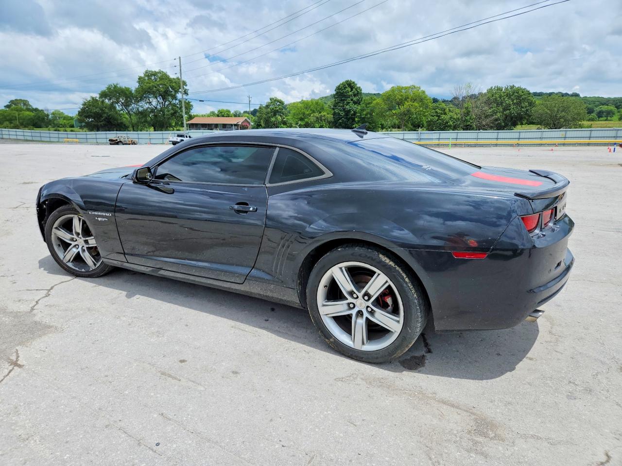 2012 Chevrolet Camaro Lt Black vin: 2G1FC1E39C9121624