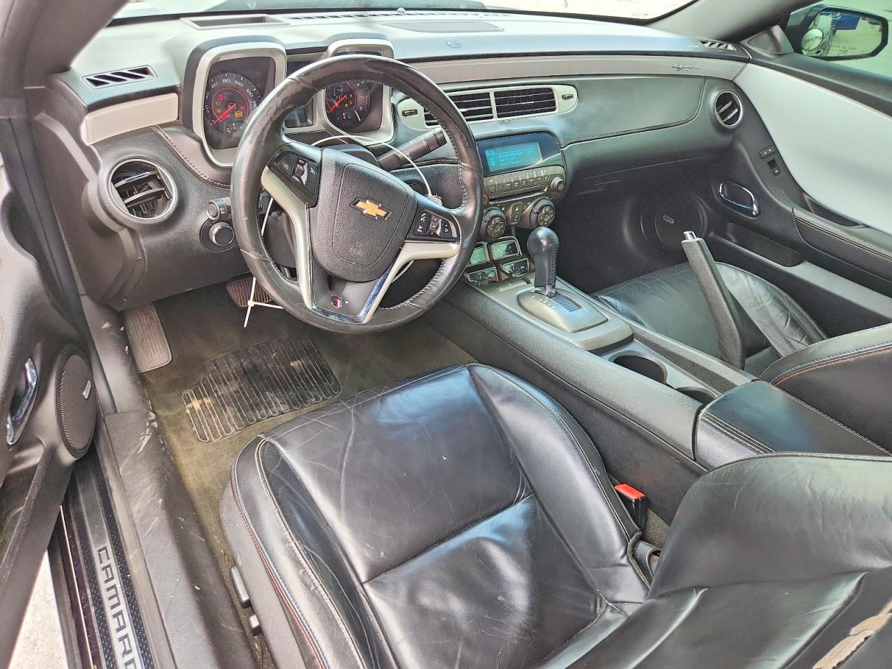 2012 Chevrolet Camaro Lt Black vin: 2G1FC1E39C9121624