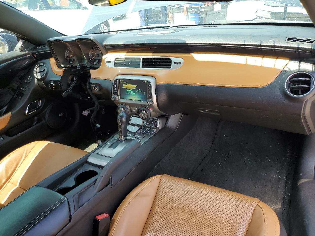 2013 Chevrolet Camaro Lt Blue vin: 2G1FC1E39D9133905