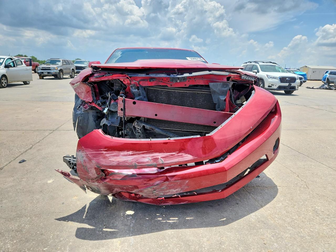 2013 Chevrolet Camaro Lt Красный vin: 2G1FC1E39D9146105