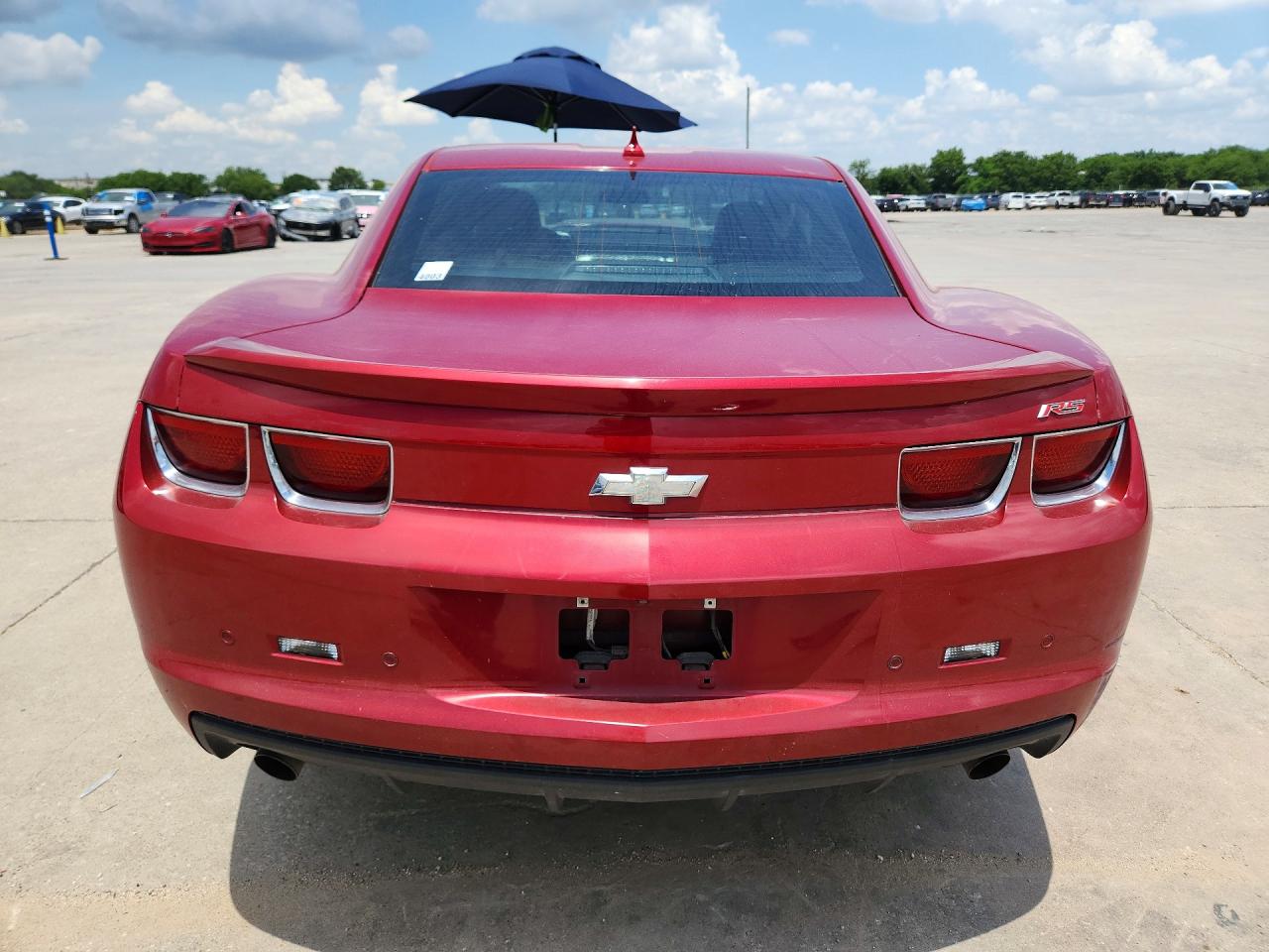 2013 Chevrolet Camaro Lt Красный vin: 2G1FC1E39D9146105