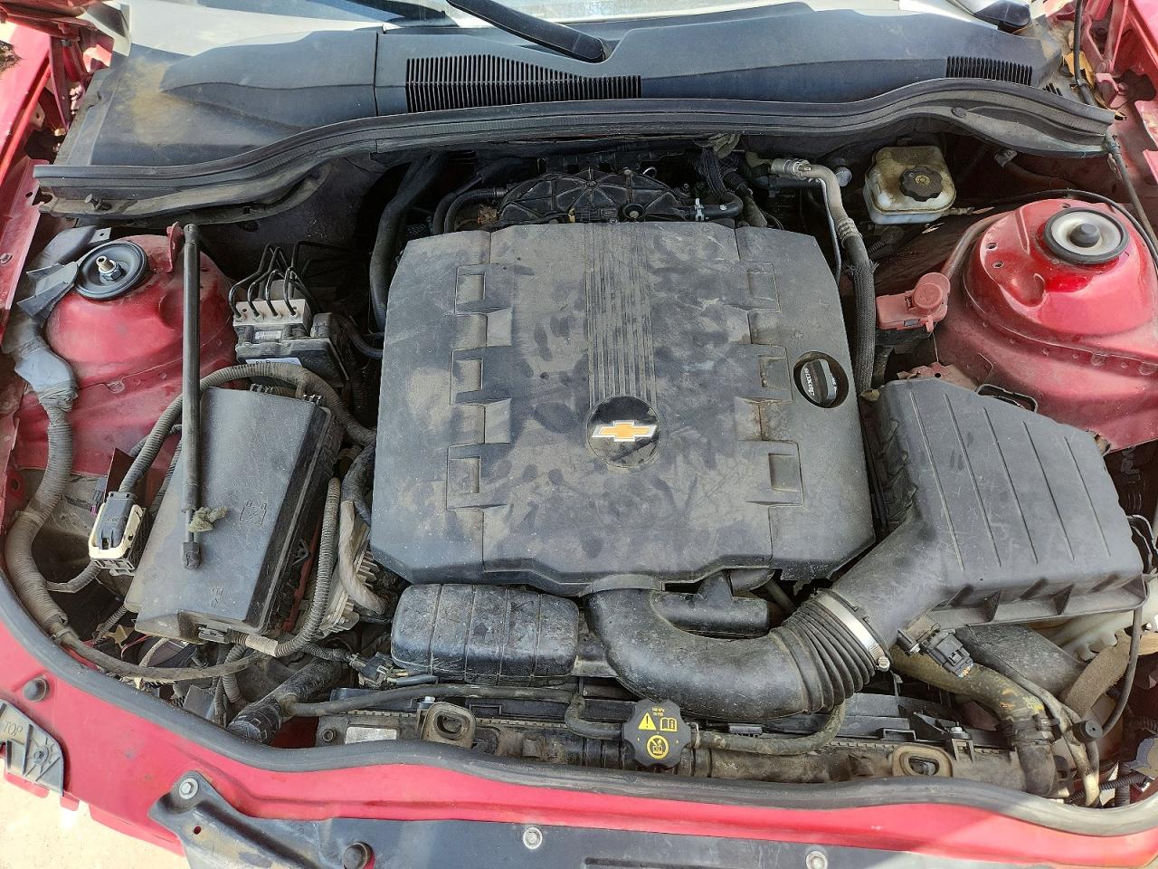 2013 Chevrolet Camaro Lt Красный vin: 2G1FC1E39D9146105