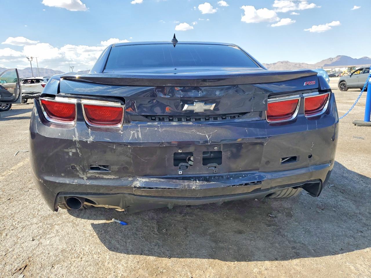 2013 Chevrolet Camaro Lt Blue vin: 2G1FC1E39D9158514