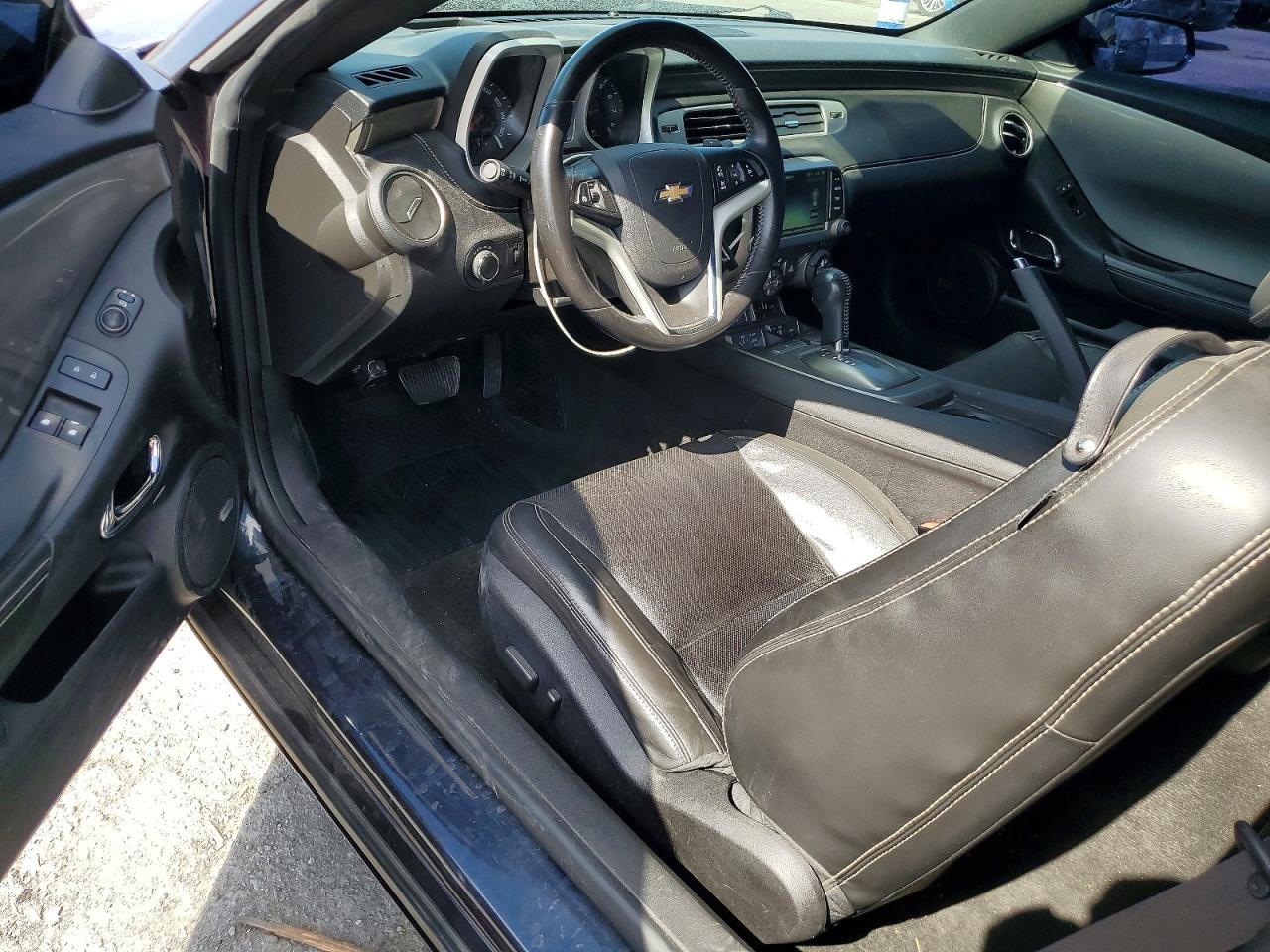 2013 Chevrolet Camaro Lt Blue vin: 2G1FC1E39D9158514