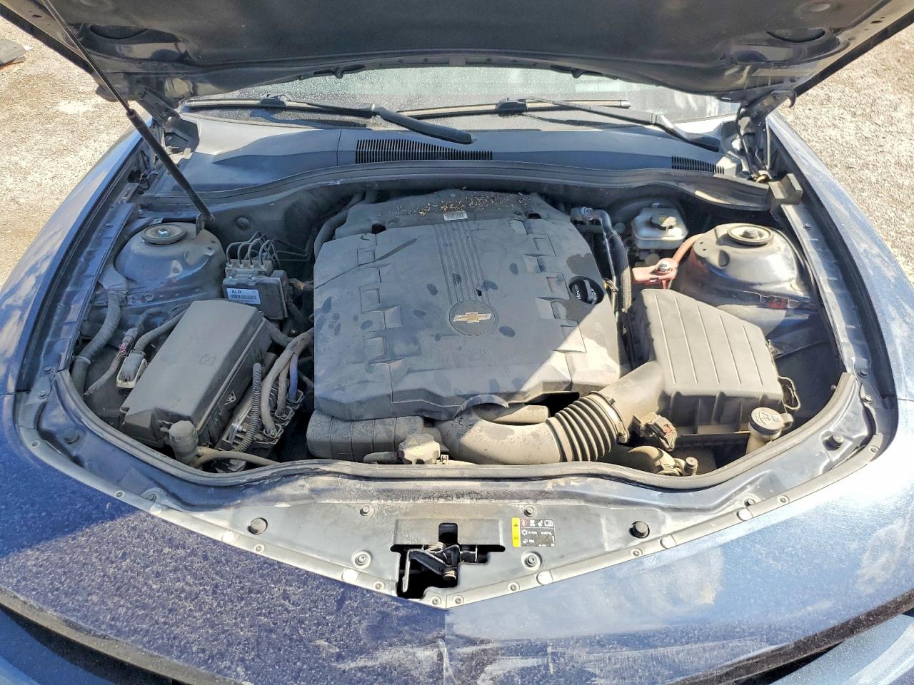 2013 Chevrolet Camaro Lt Blue vin: 2G1FC1E39D9158514