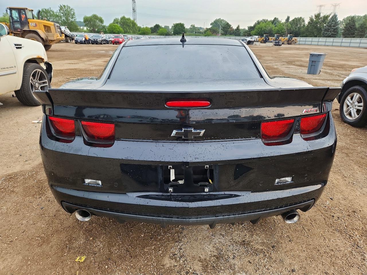 2013 Chevrolet Camaro Lt Black vin: 2G1FC1E39D9188936