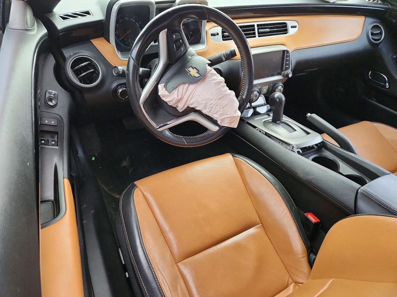 2013 Chevrolet Camaro Lt Black vin: 2G1FC1E39D9188936