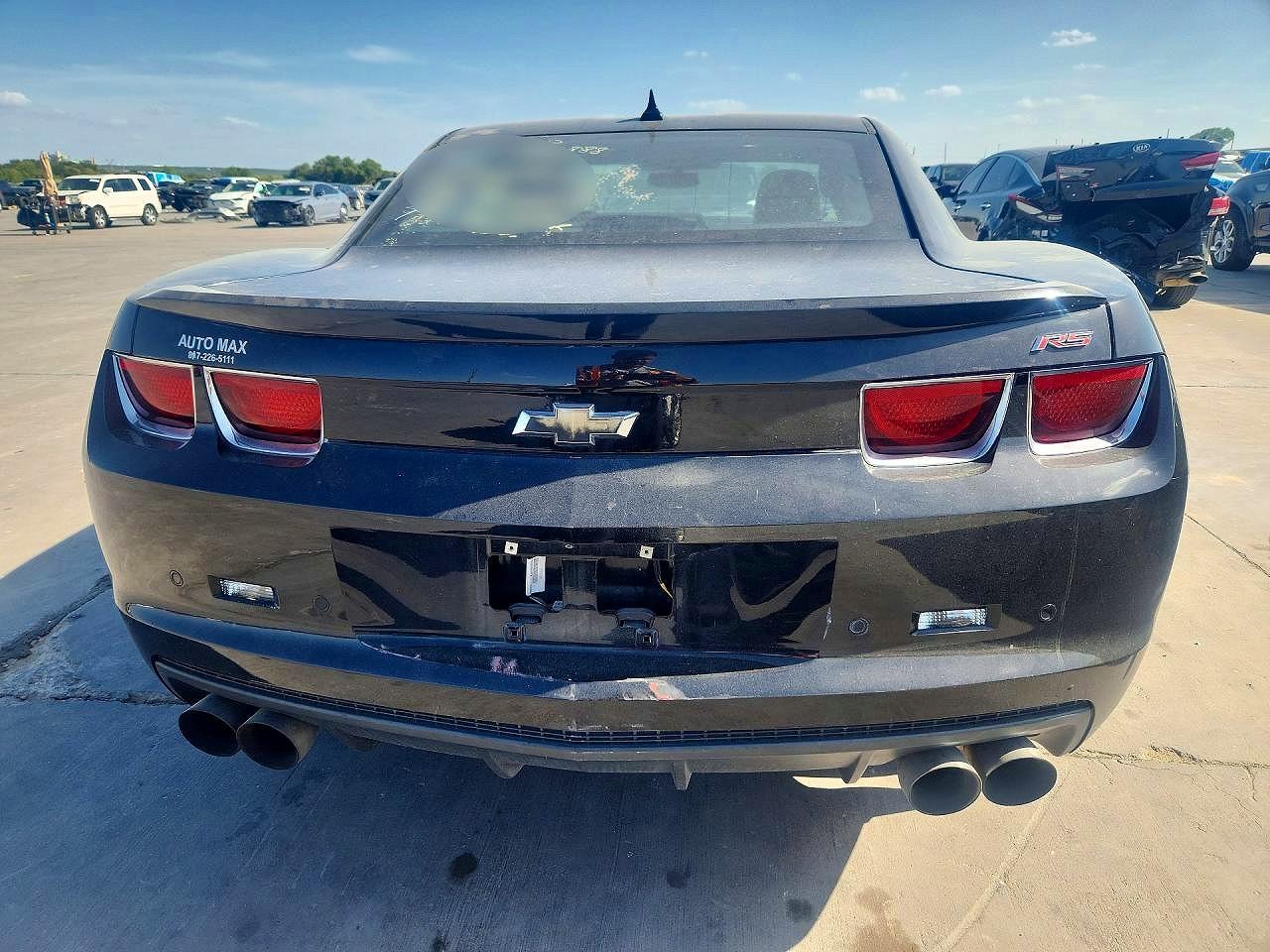 2013 Chevrolet Camaro Lt Черный vin: 2G1FC1E39D9237780