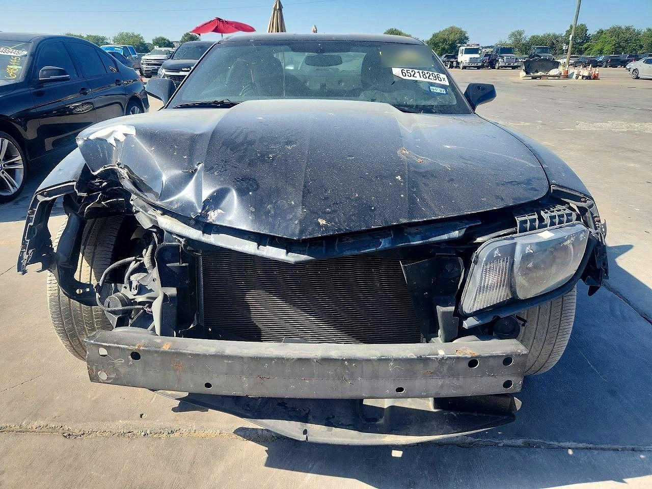 2013 Chevrolet Camaro Lt Черный vin: 2G1FC1E39D9237780