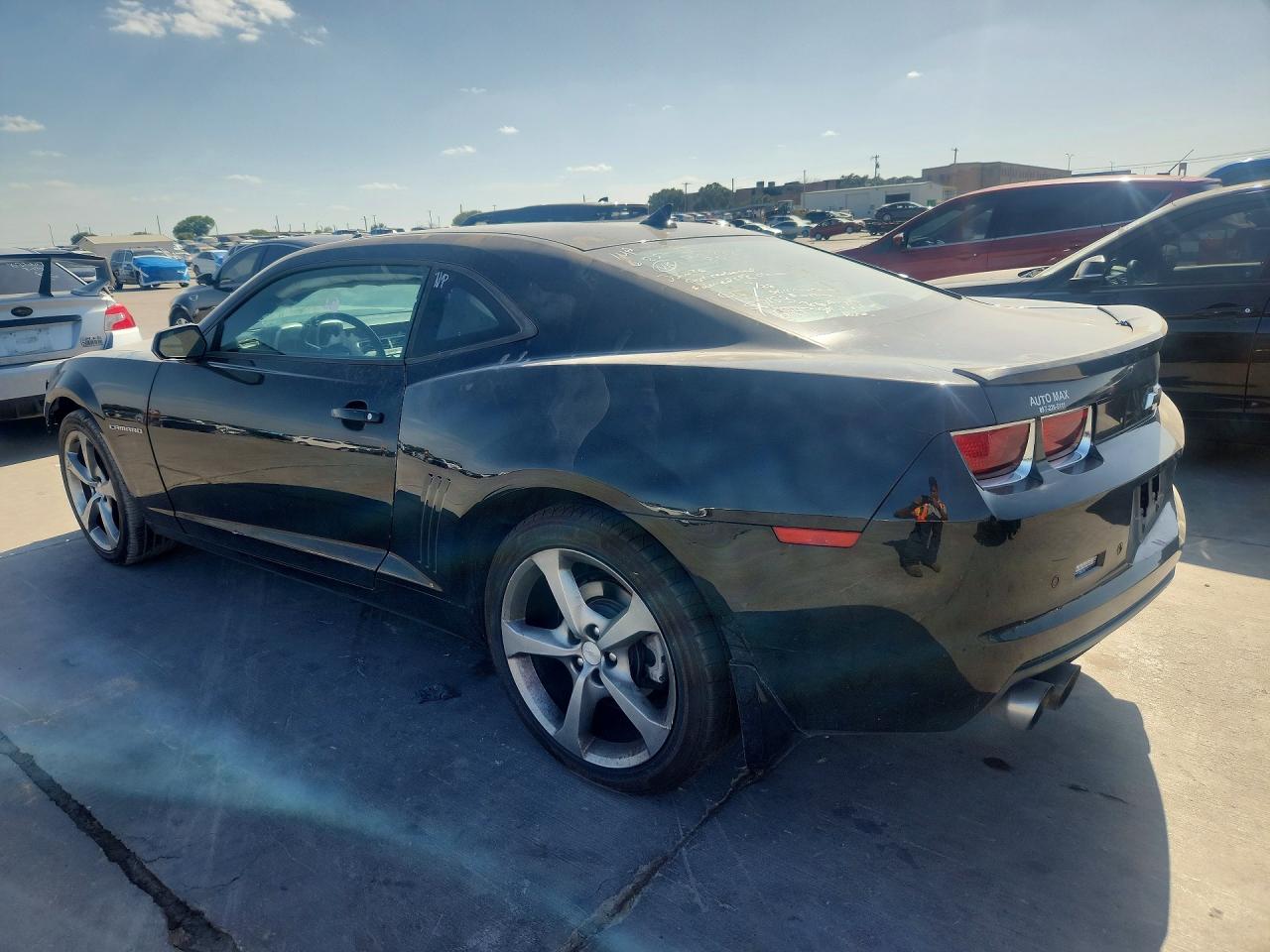 2013 Chevrolet Camaro Lt Черный vin: 2G1FC1E39D9237780