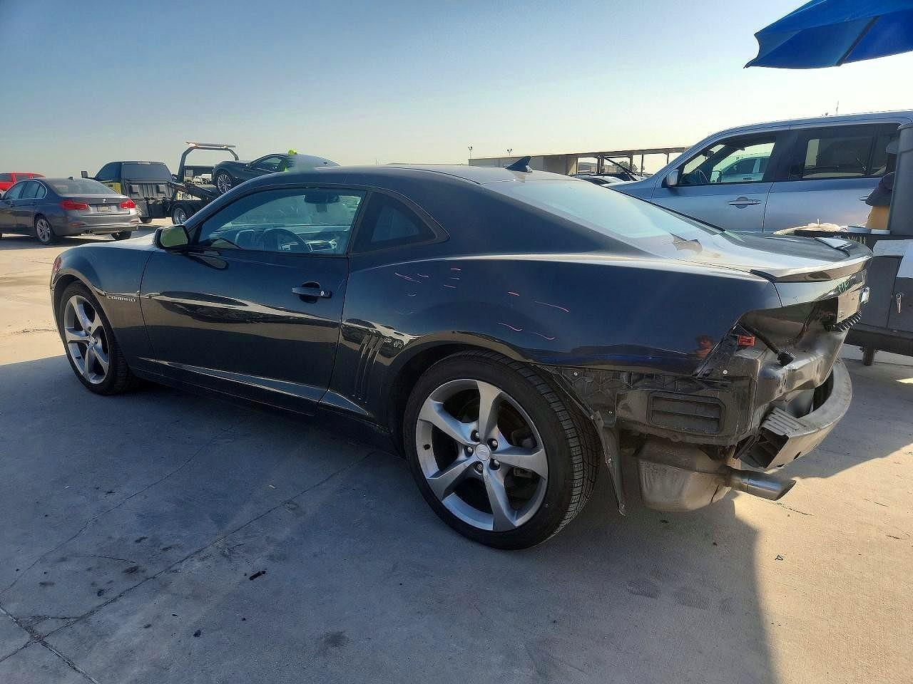 2013 Chevrolet Camaro Lt Black vin: 2G1FC1E39D9241716