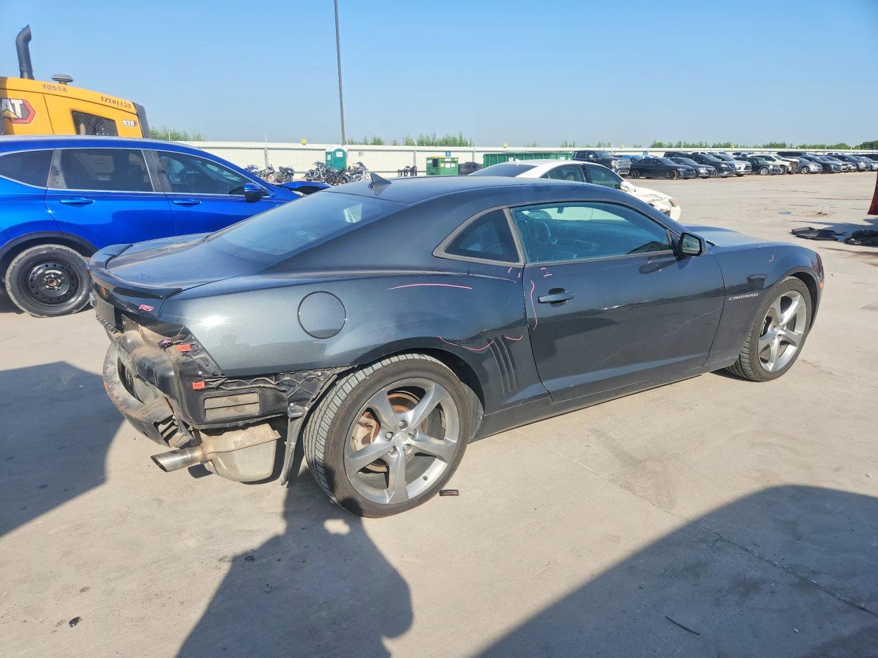 2013 Chevrolet Camaro Lt Black vin: 2G1FC1E39D9241716