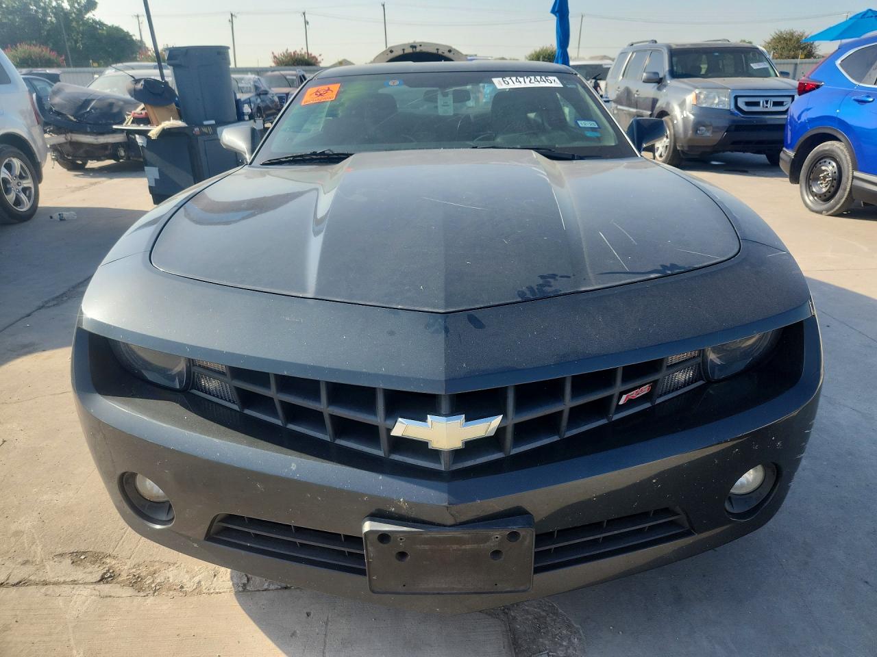 2013 Chevrolet Camaro Lt Black vin: 2G1FC1E39D9241716