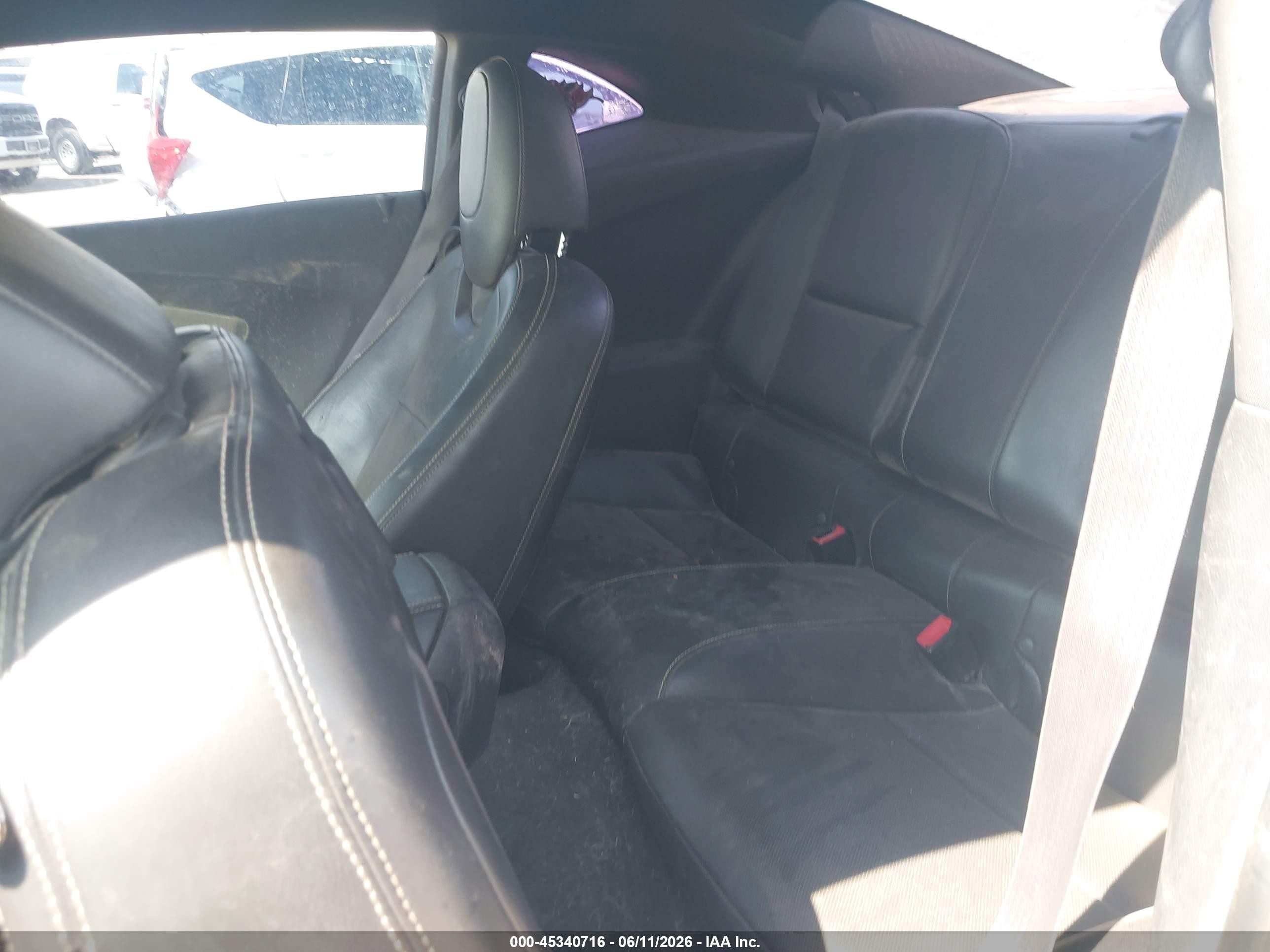 2014 Chevrolet Camaro 2lt Black vin: 2G1FC1E39E9160250