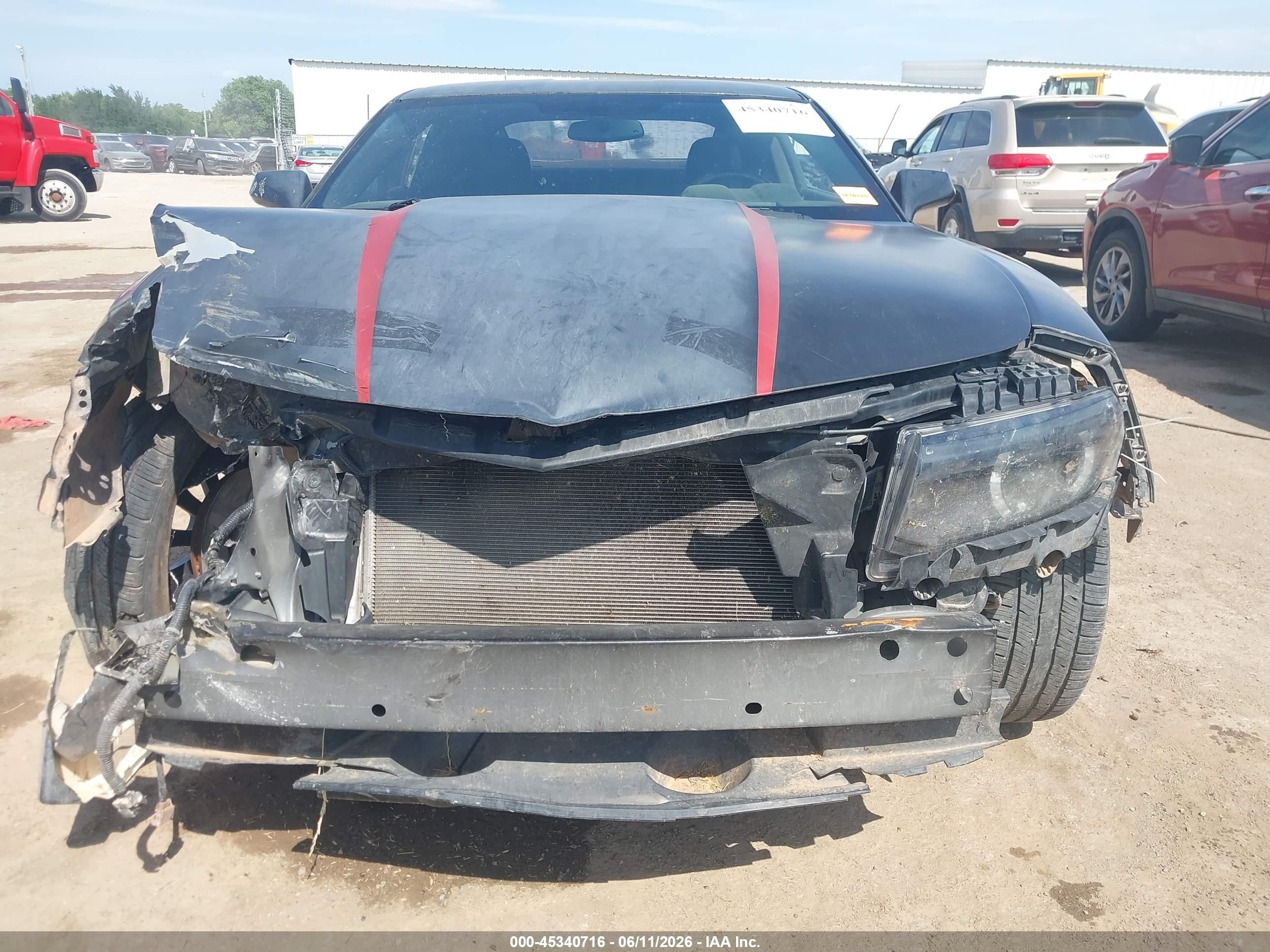 2014 Chevrolet Camaro 2lt Black vin: 2G1FC1E39E9160250