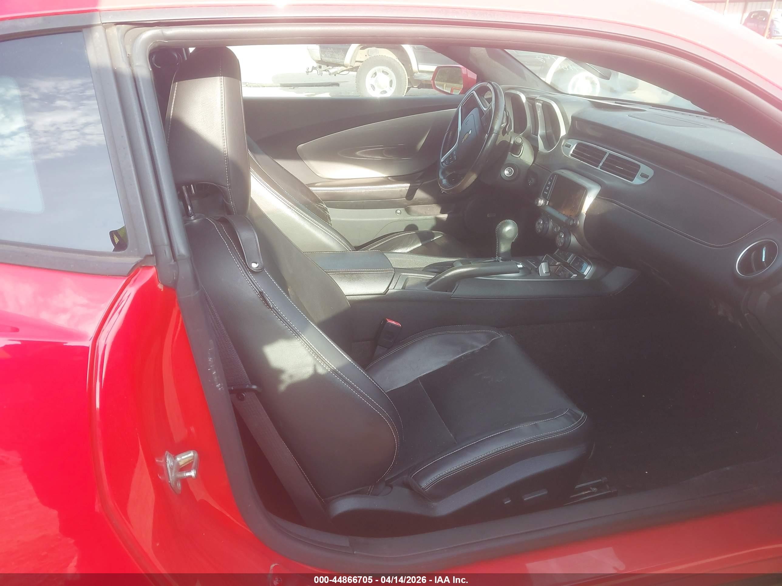 2014 Chevrolet Camaro 2lt Красный vin: 2G1FC1E39E9239370