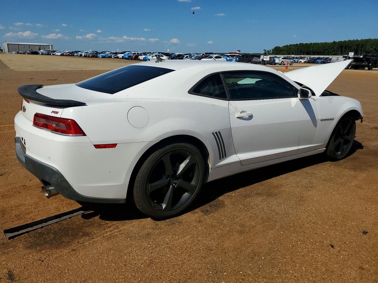 2015 Chevrolet Camaro Lt White vin: 2G1FC1E39F9241167