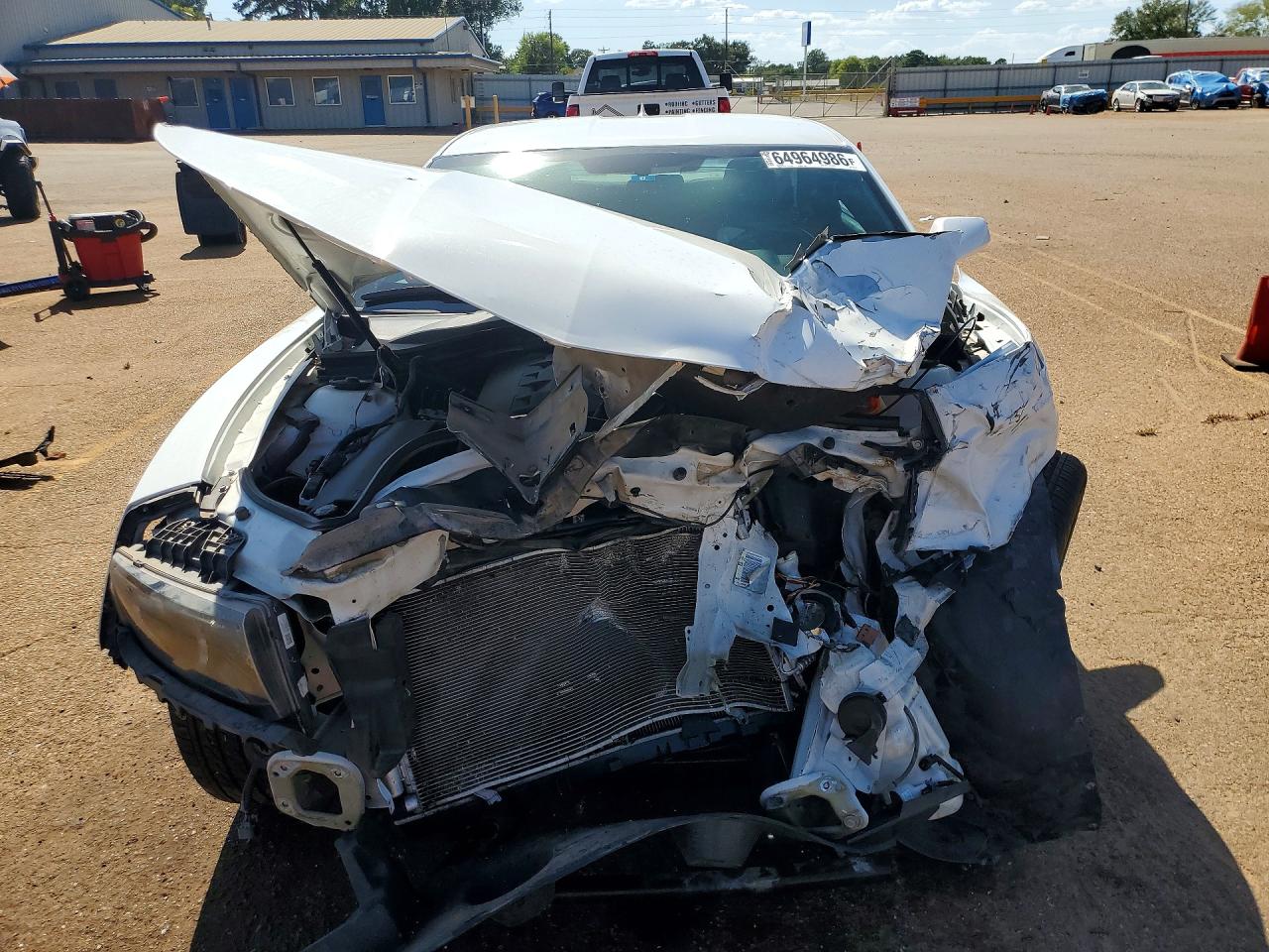 2015 Chevrolet Camaro Lt White vin: 2G1FC1E39F9241167