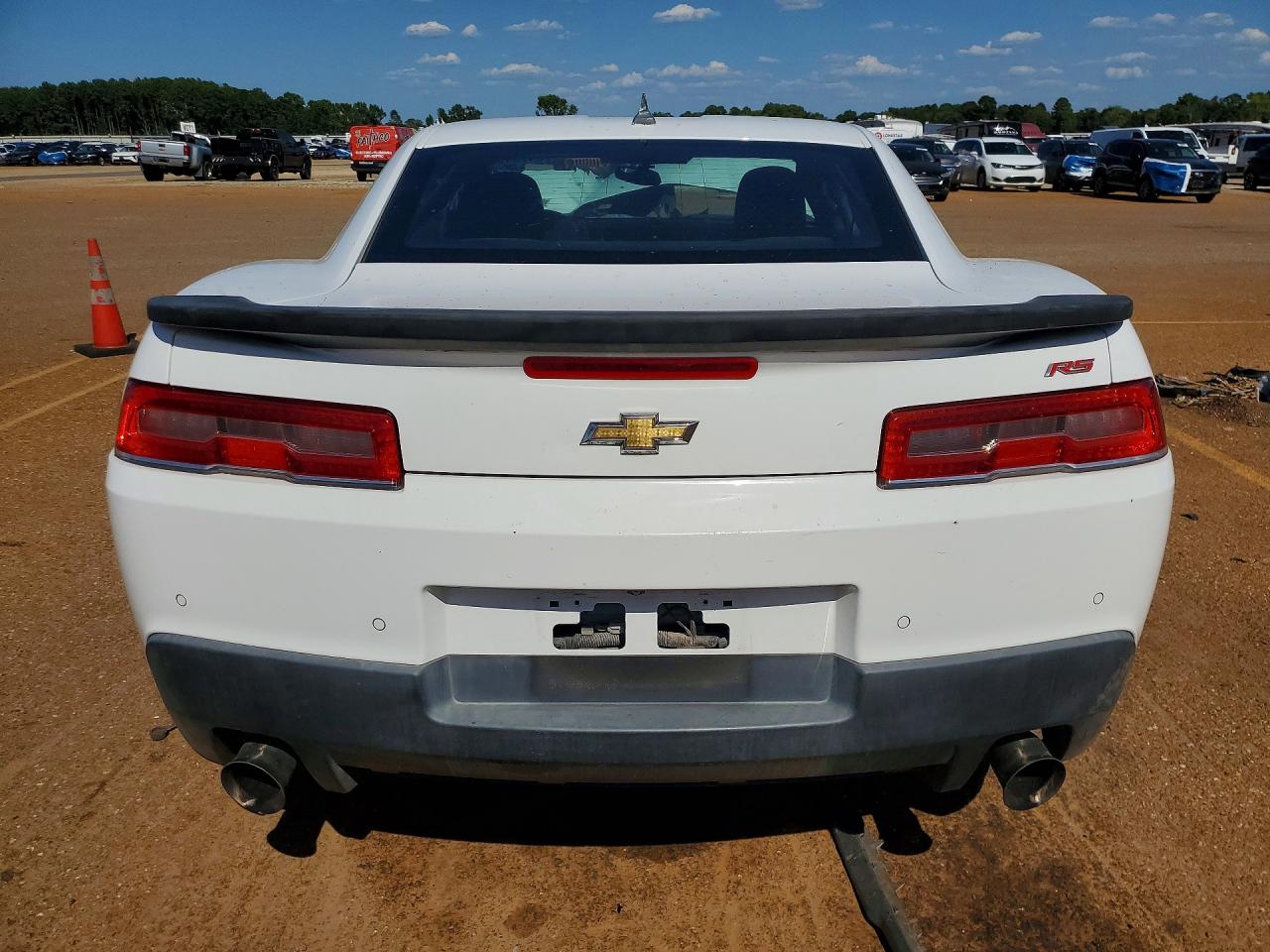 2015 Chevrolet Camaro Lt White vin: 2G1FC1E39F9241167