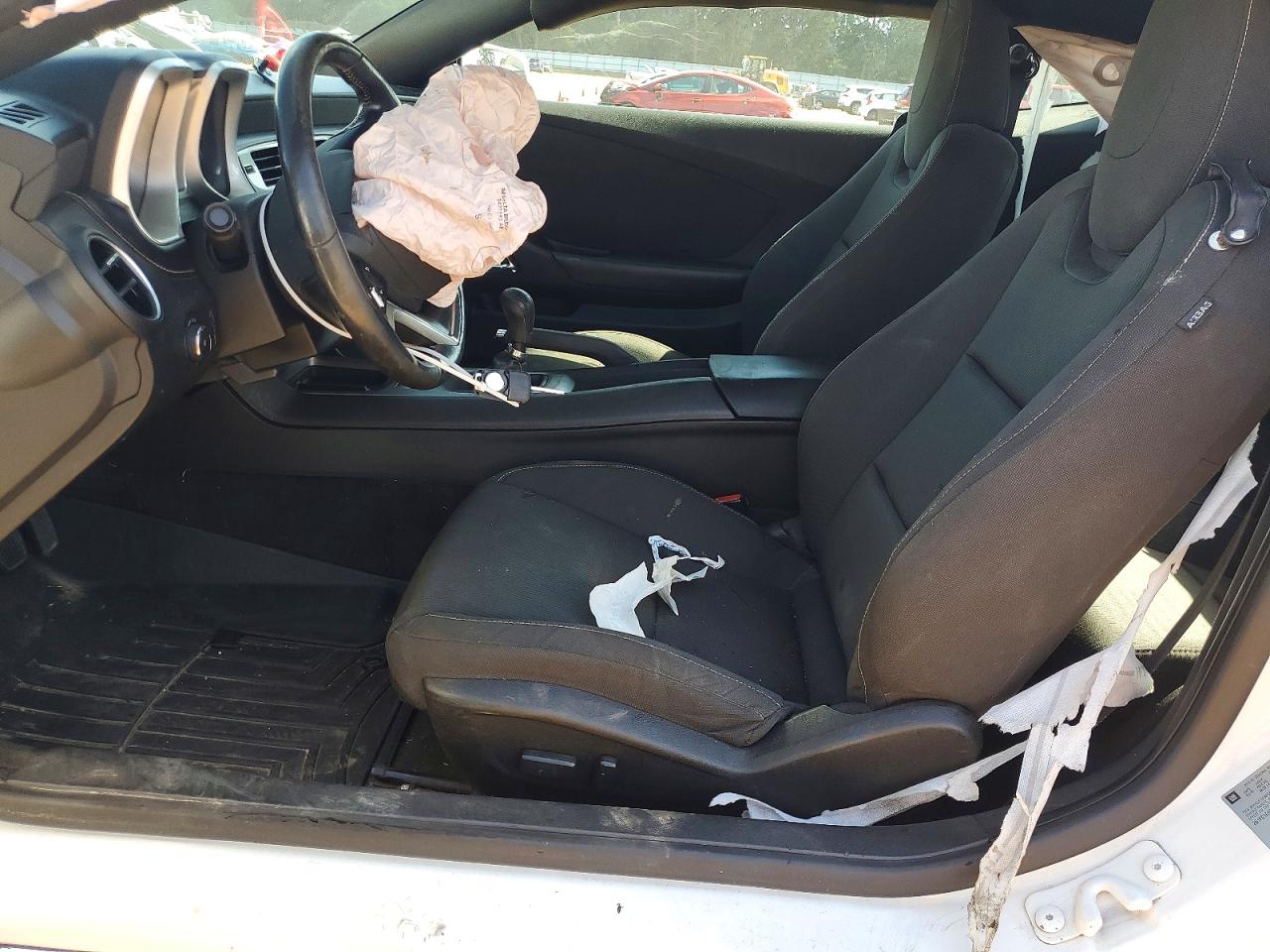 2015 Chevrolet Camaro Lt White vin: 2G1FC1E39F9241167