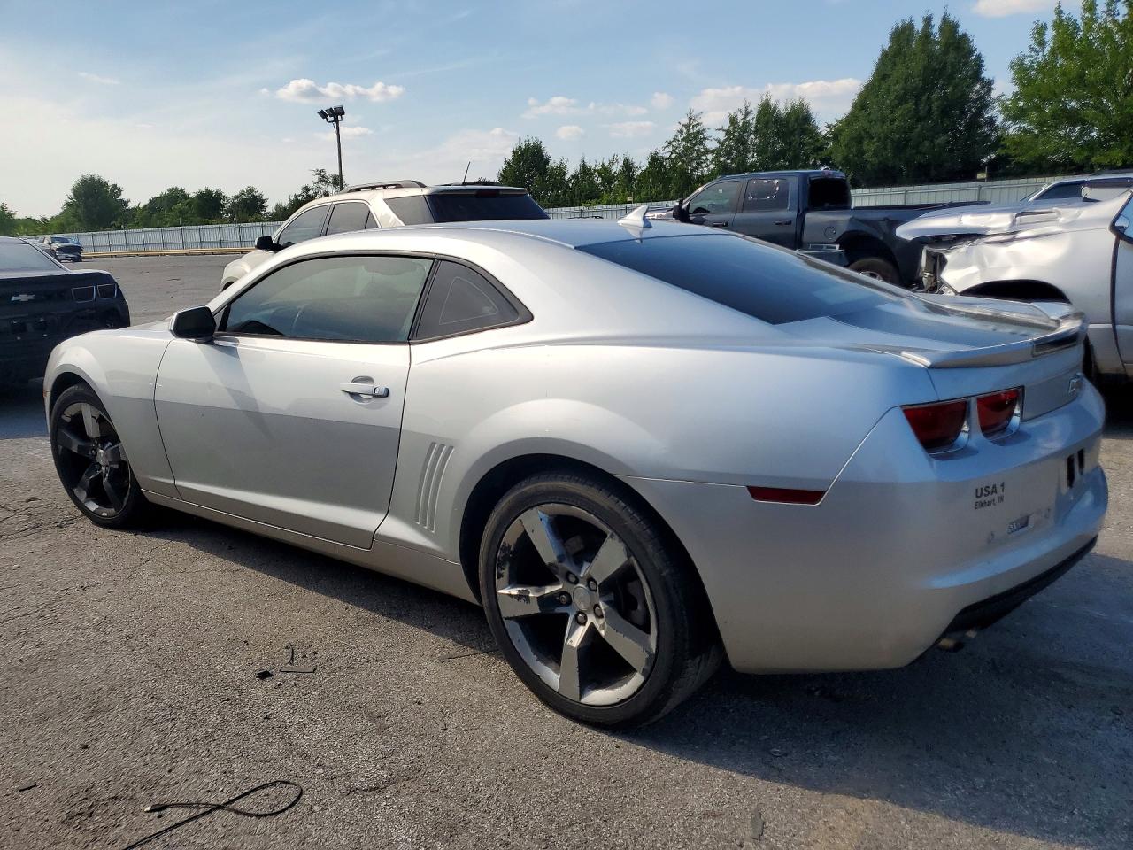 2012 Chevrolet Camaro Lt Silver vin: 2G1FC1E3XC9102855