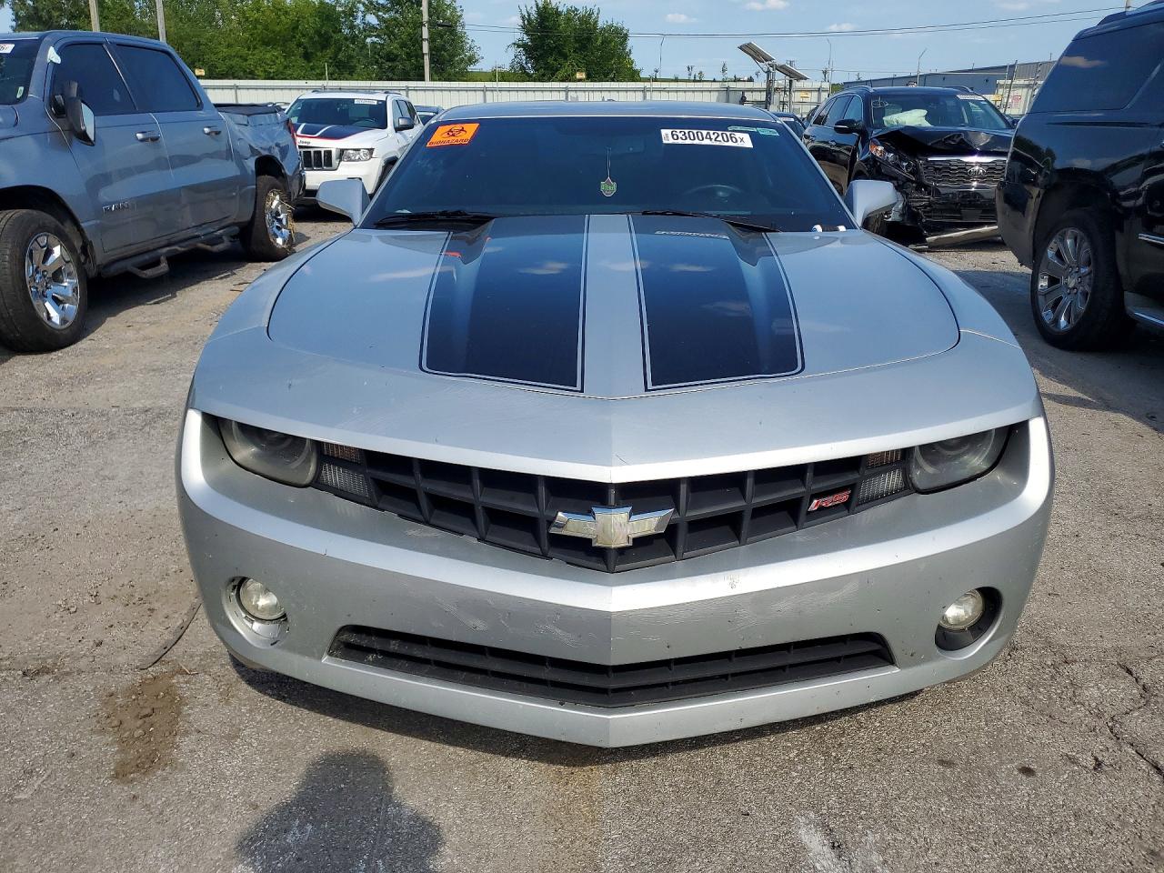 2012 Chevrolet Camaro Lt Silver vin: 2G1FC1E3XC9102855