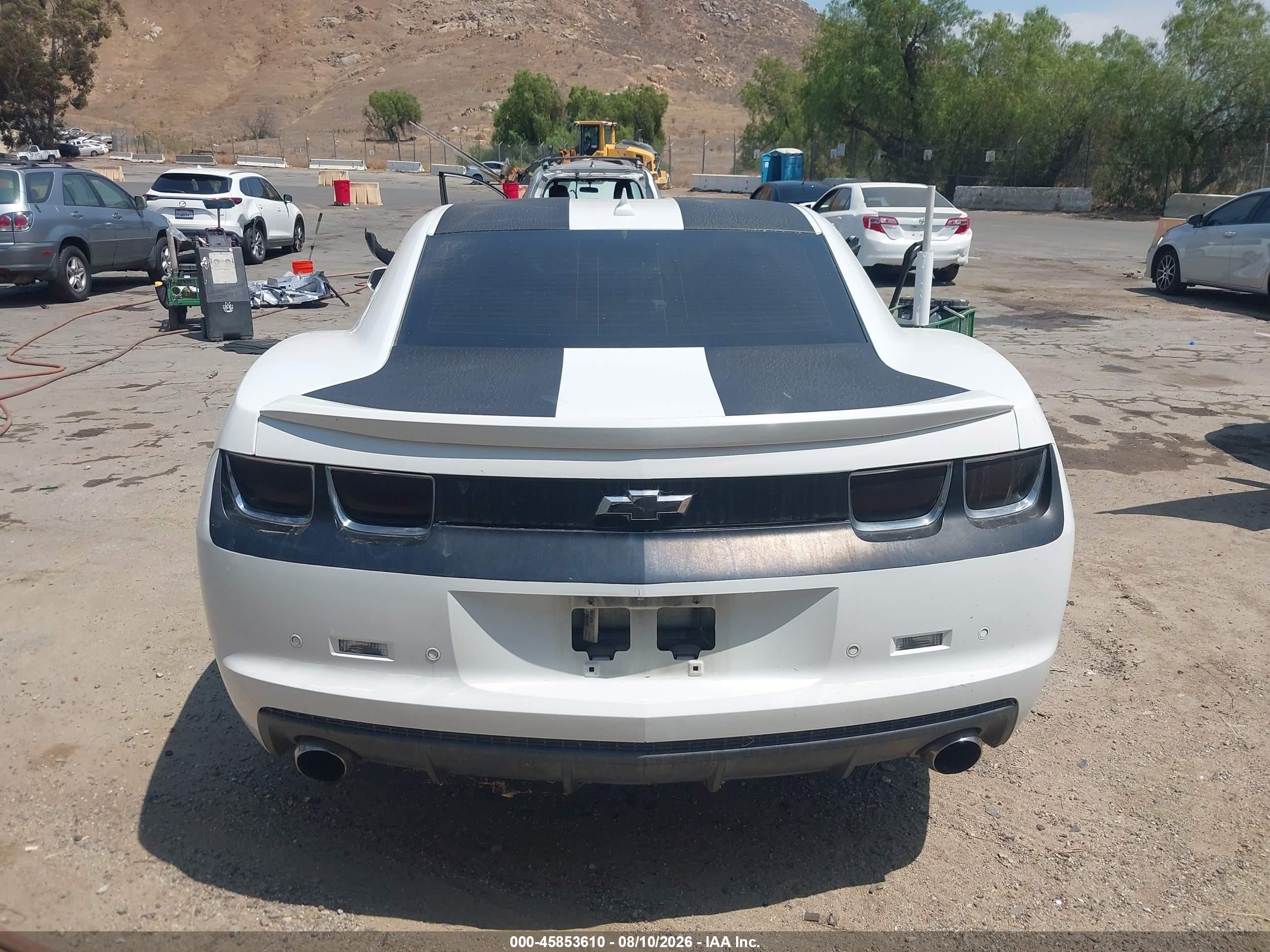 2012 Chevrolet Camaro 2lt White vin: 2G1FC1E3XC9138819