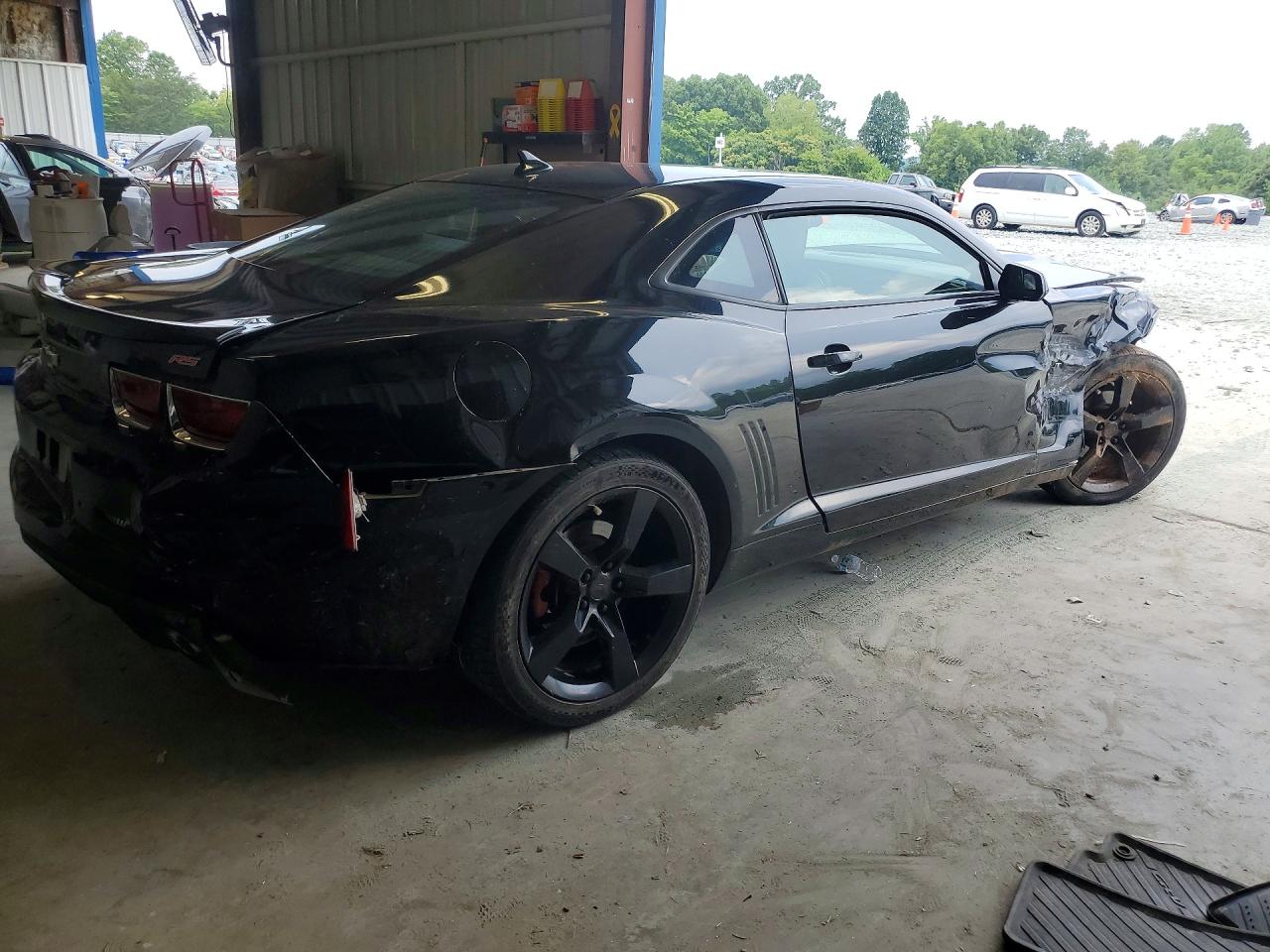 2012 Chevrolet Camaro Lt Black vin: 2G1FC1E3XC9139369