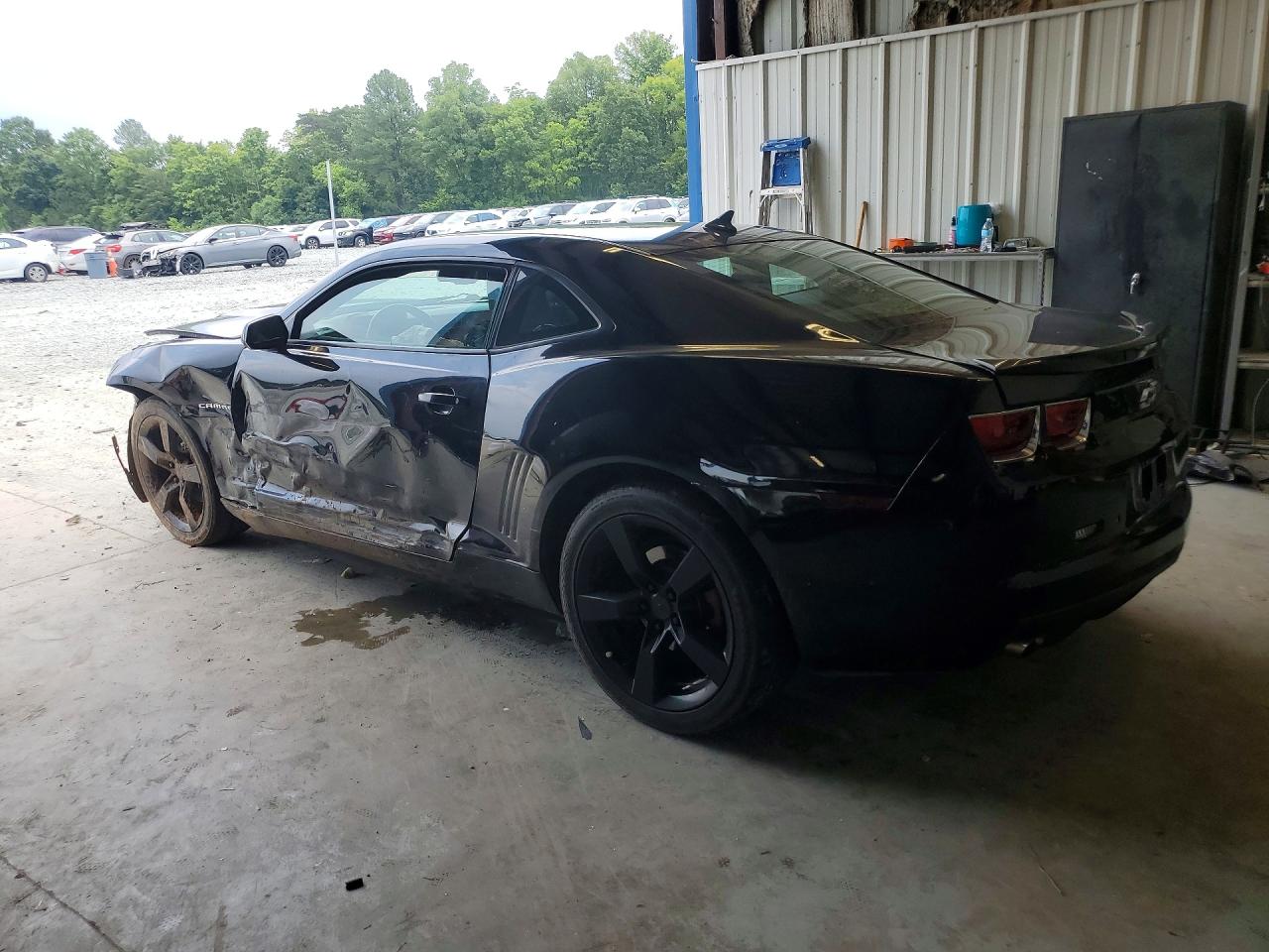 2012 Chevrolet Camaro Lt Black vin: 2G1FC1E3XC9139369