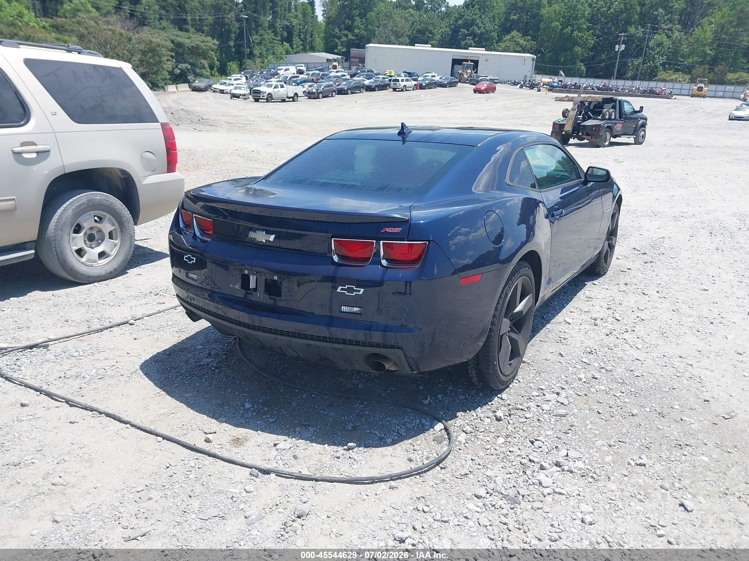 2012 Chevrolet Camaro 2lt Синий vin: 2G1FC1E3XC9167740