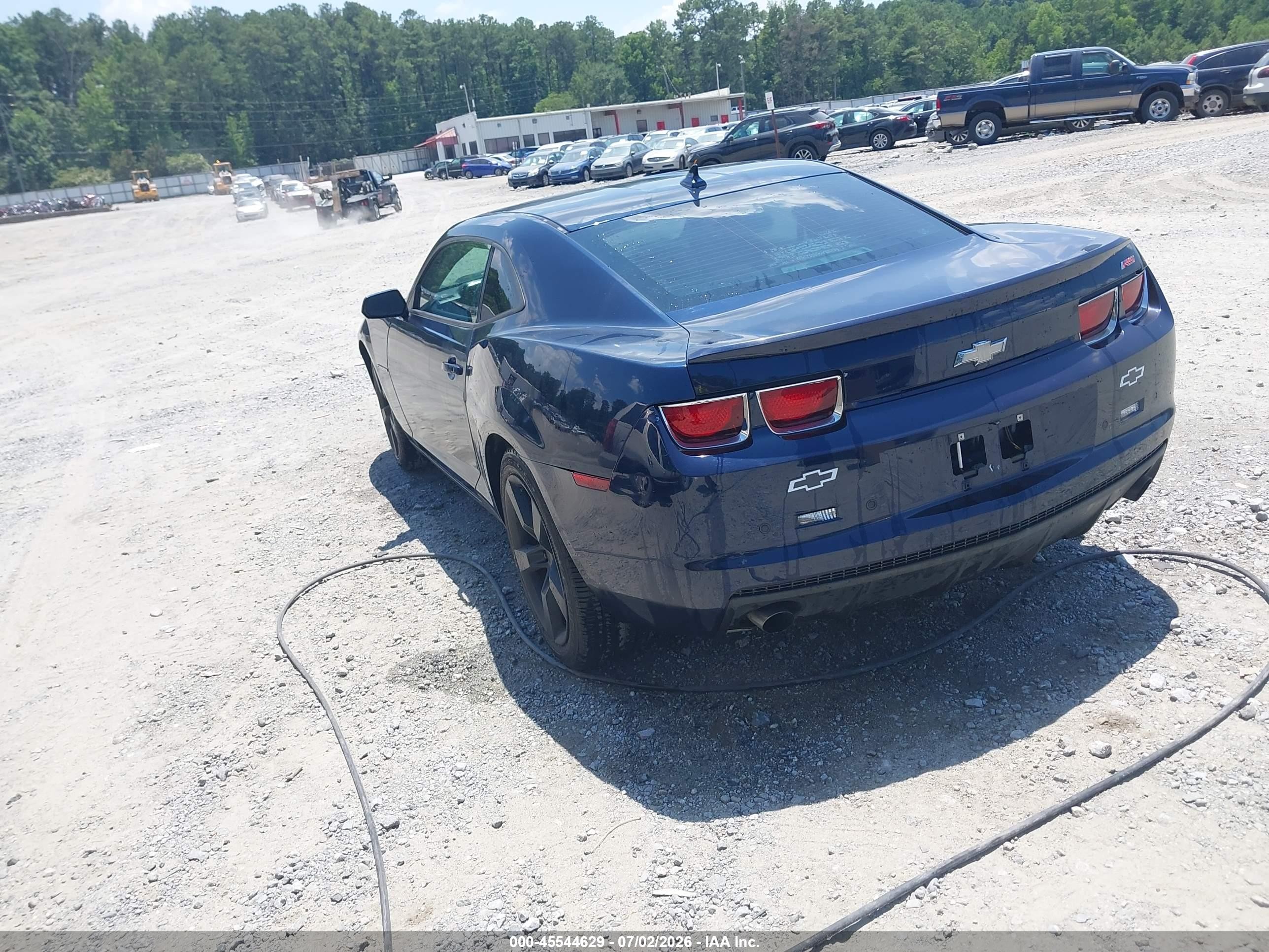 2012 Chevrolet Camaro 2lt Синий vin: 2G1FC1E3XC9167740