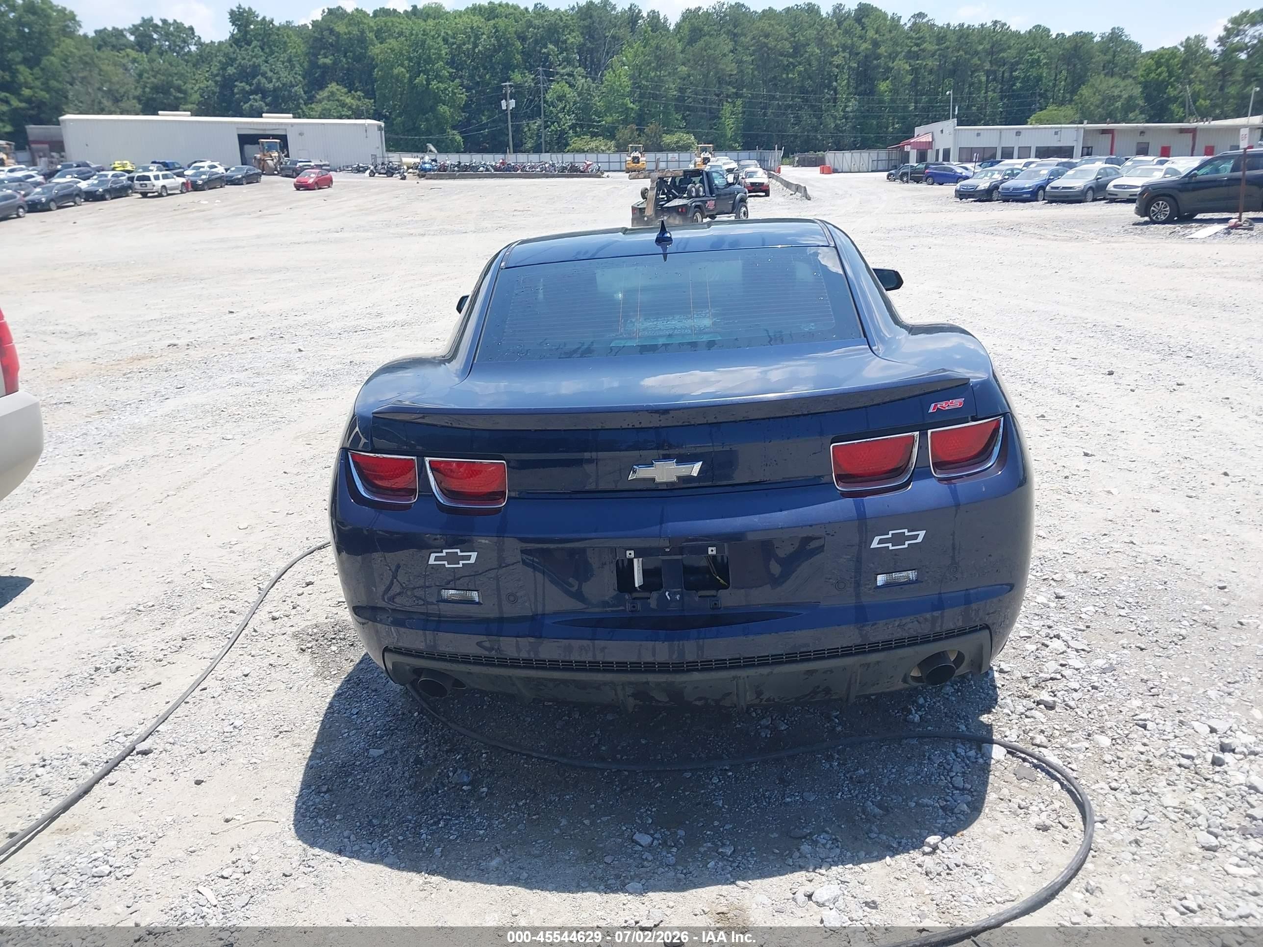 2012 Chevrolet Camaro 2lt Синий vin: 2G1FC1E3XC9167740