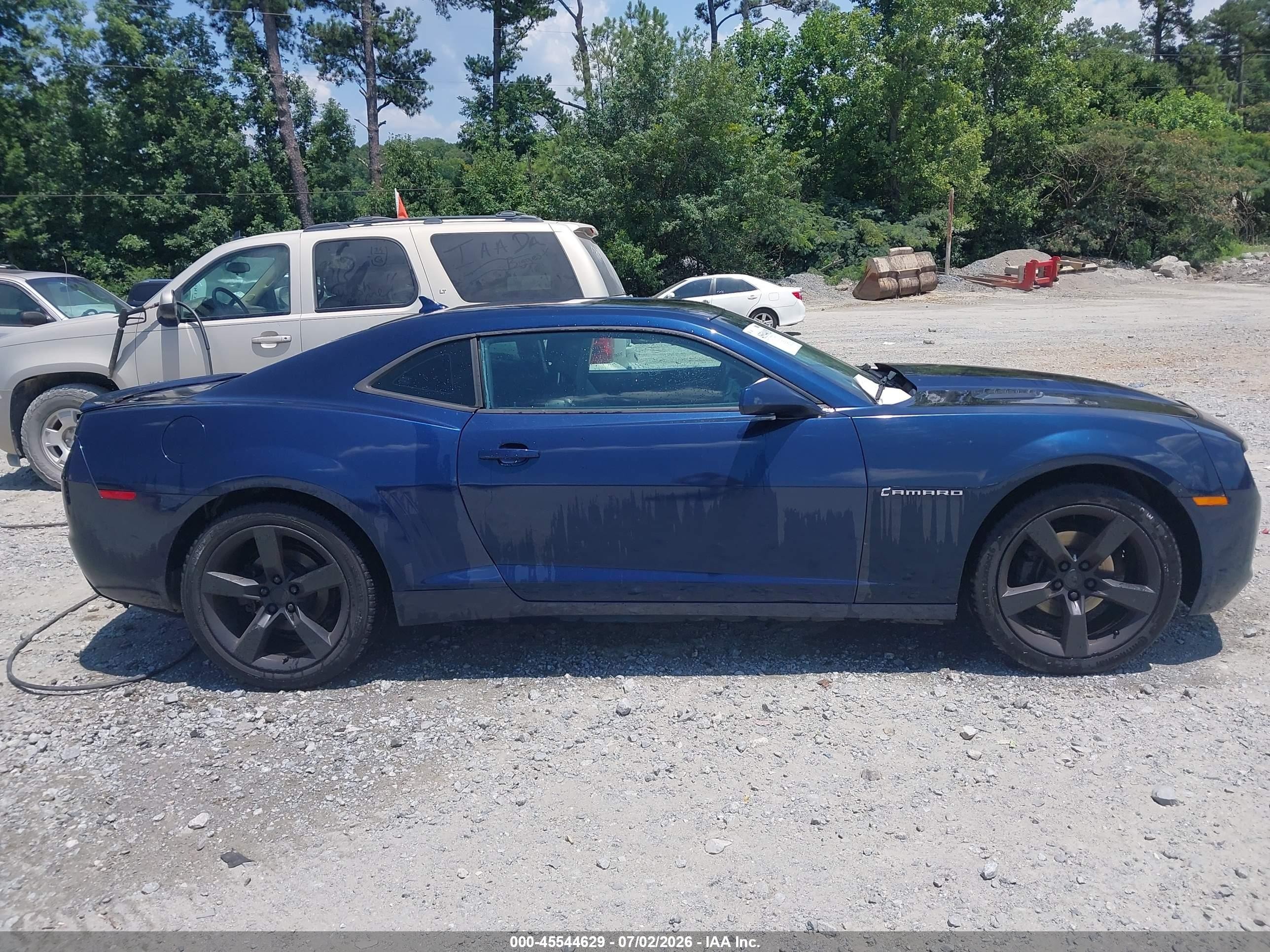 2012 Chevrolet Camaro 2lt Синий vin: 2G1FC1E3XC9167740