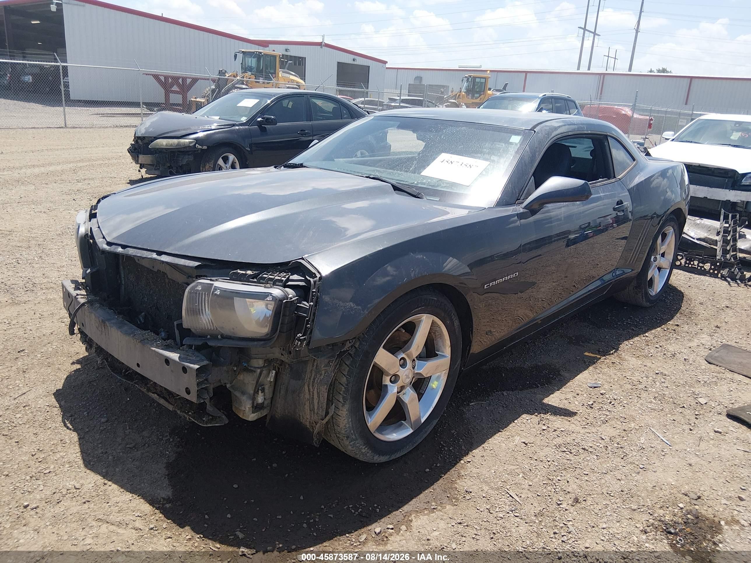 2012 Chevrolet Camaro 2lt Black vin: 2G1FC1E3XC9172016