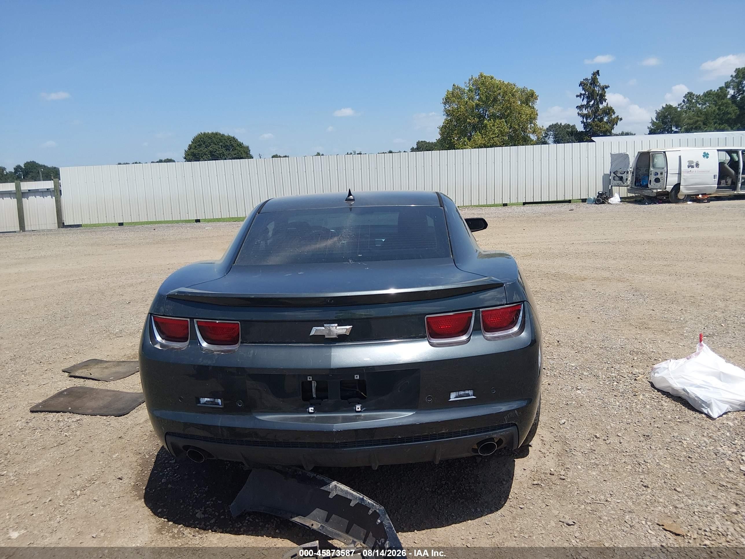 2012 Chevrolet Camaro 2lt Black vin: 2G1FC1E3XC9172016