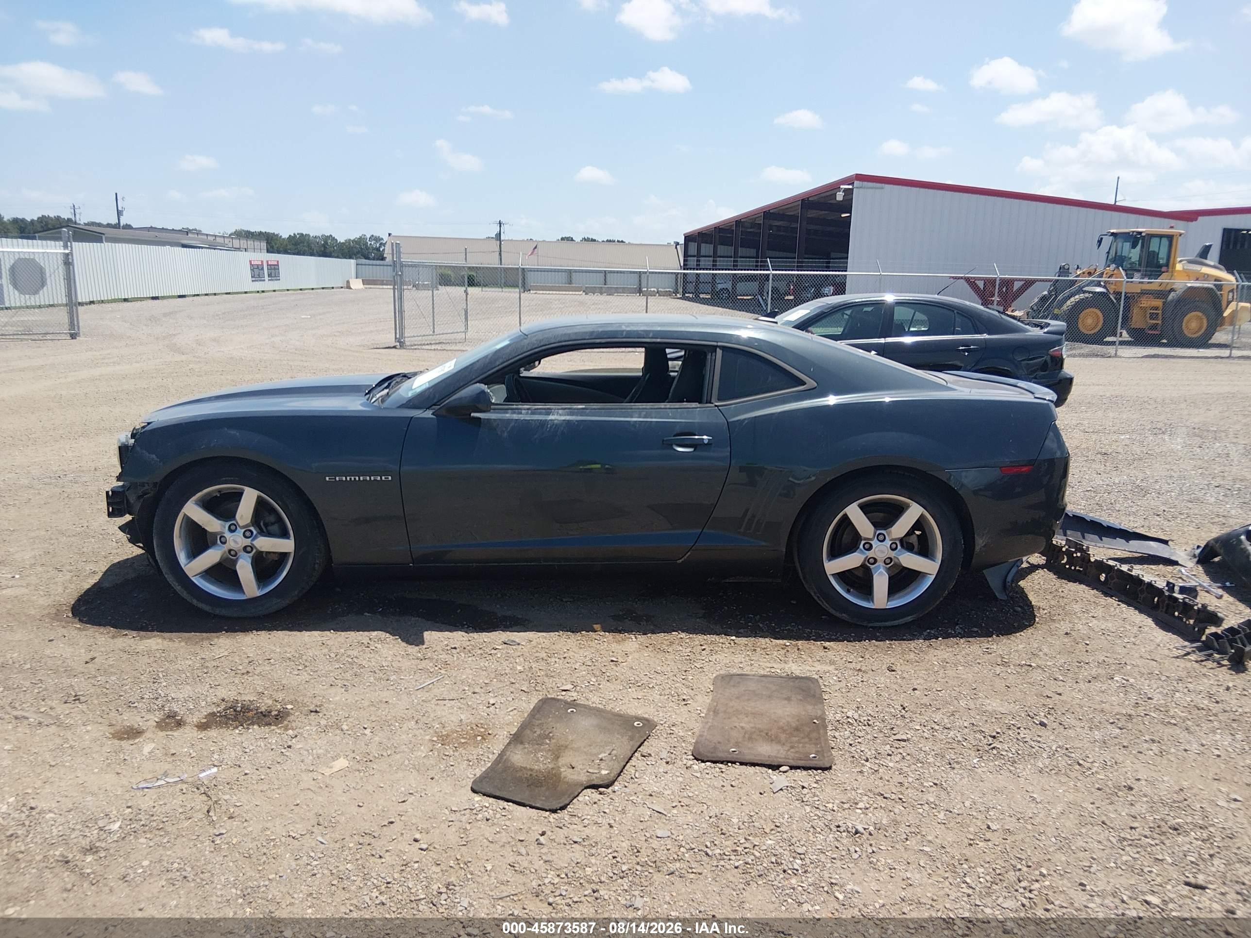 2012 Chevrolet Camaro 2lt Black vin: 2G1FC1E3XC9172016
