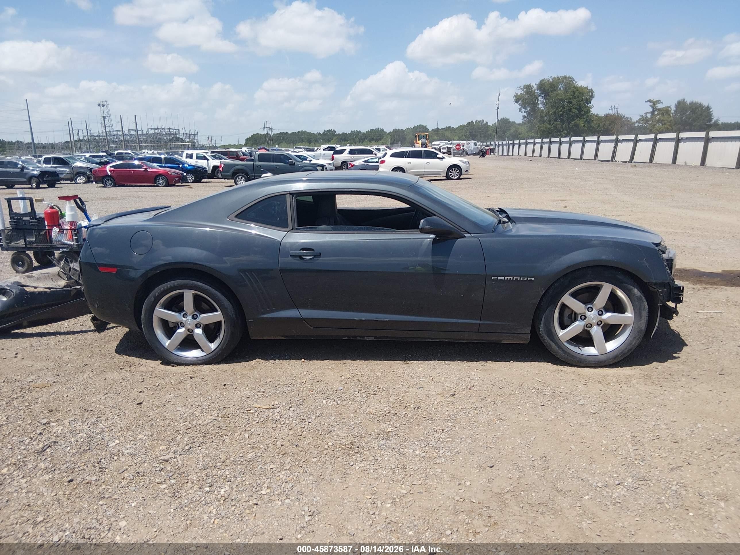 2012 Chevrolet Camaro 2lt Black vin: 2G1FC1E3XC9172016