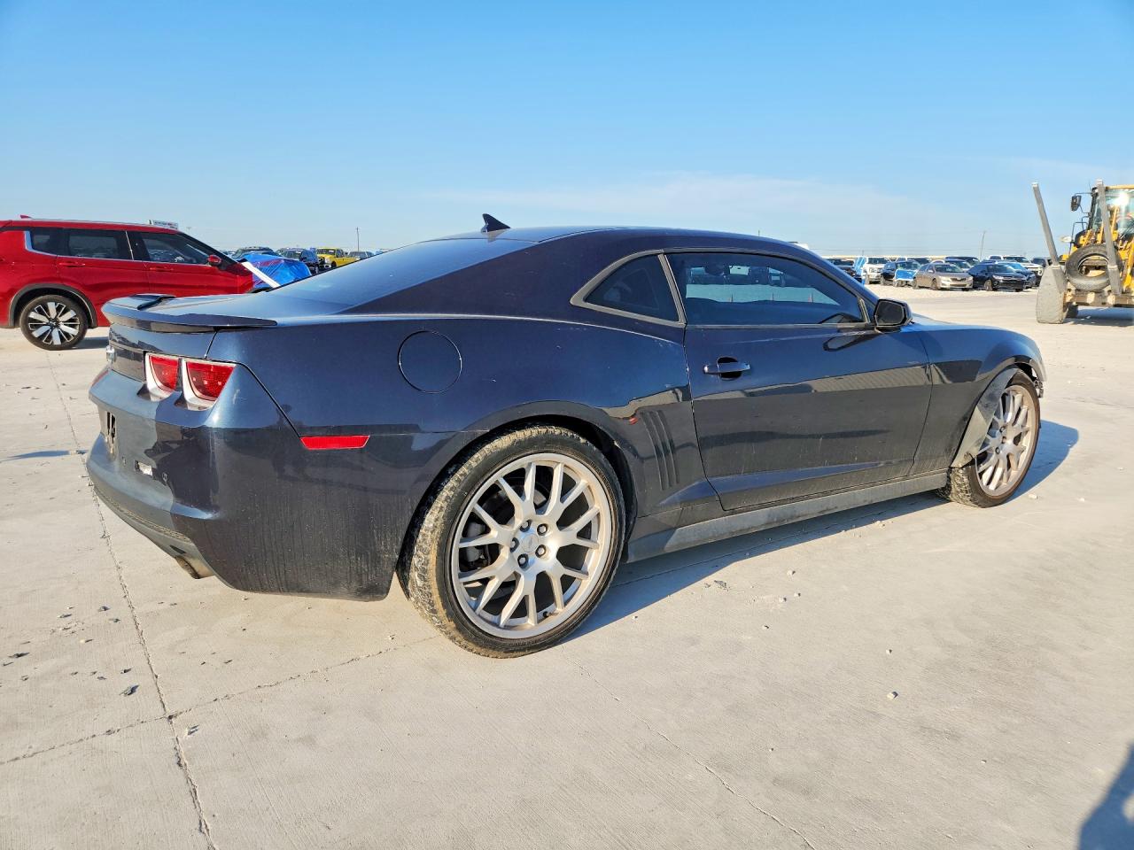 2013 Chevrolet Camaro Lt Blue vin: 2G1FC1E3XD9137347
