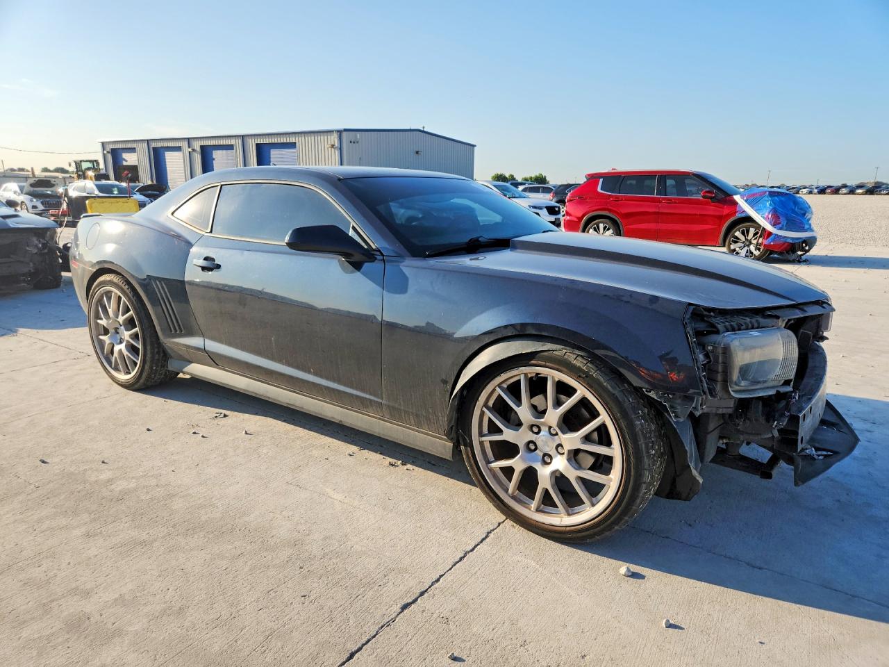 2013 Chevrolet Camaro Lt Blue vin: 2G1FC1E3XD9137347