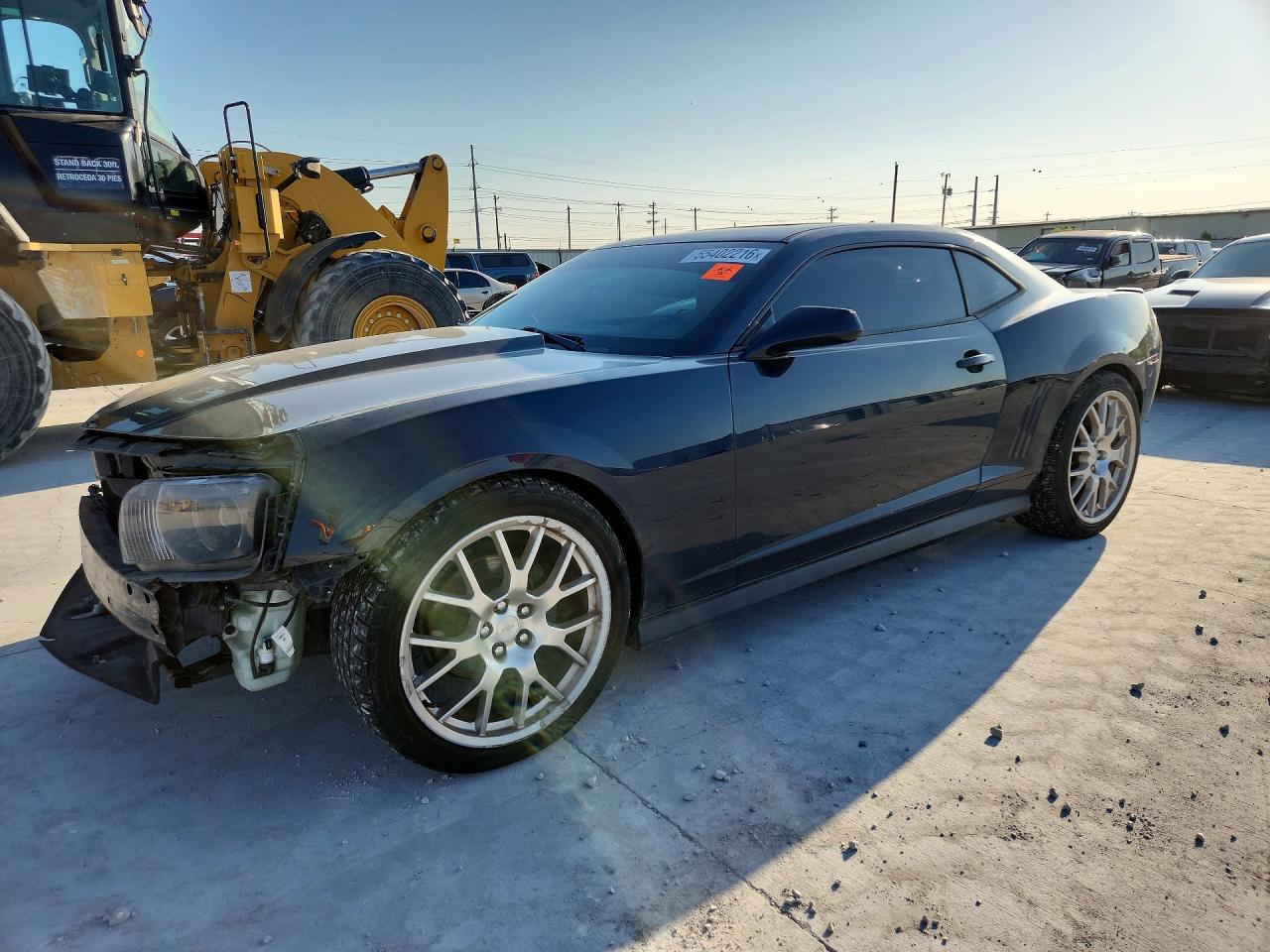 2013 Chevrolet Camaro Lt Blue vin: 2G1FC1E3XD9137347