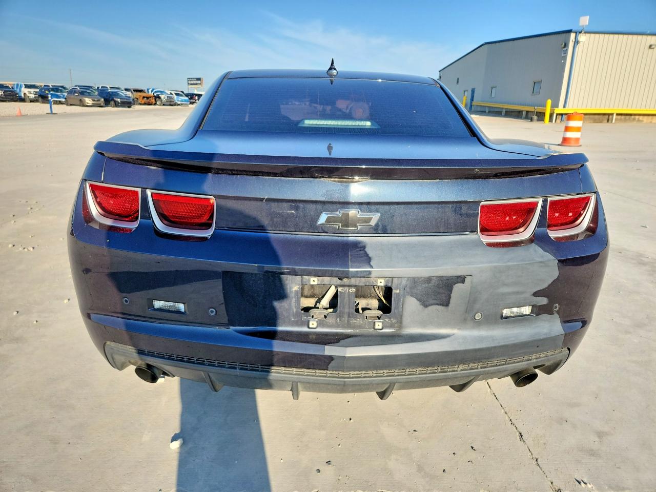 2013 Chevrolet Camaro Lt Blue vin: 2G1FC1E3XD9137347